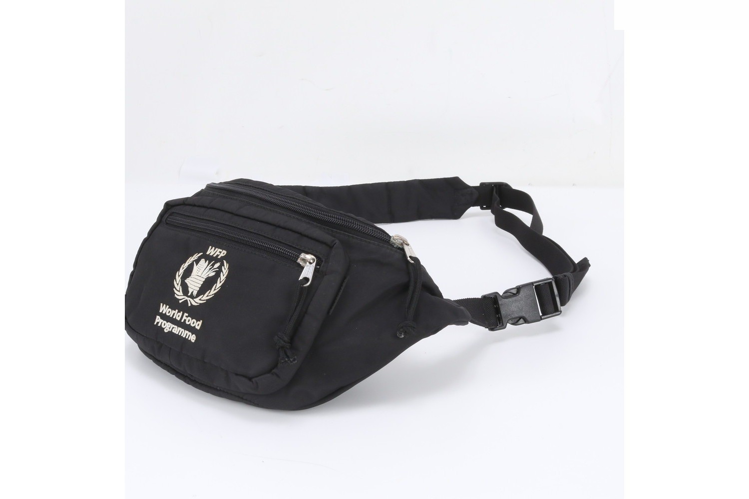 Logo embroidery, 539522, leather and nylon, 2-way body bag — view 3