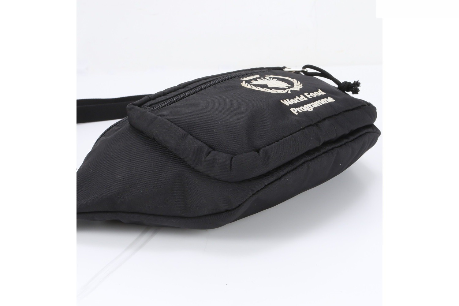 Logo embroidery, 539522, leather and nylon, 2-way body bag — view 5