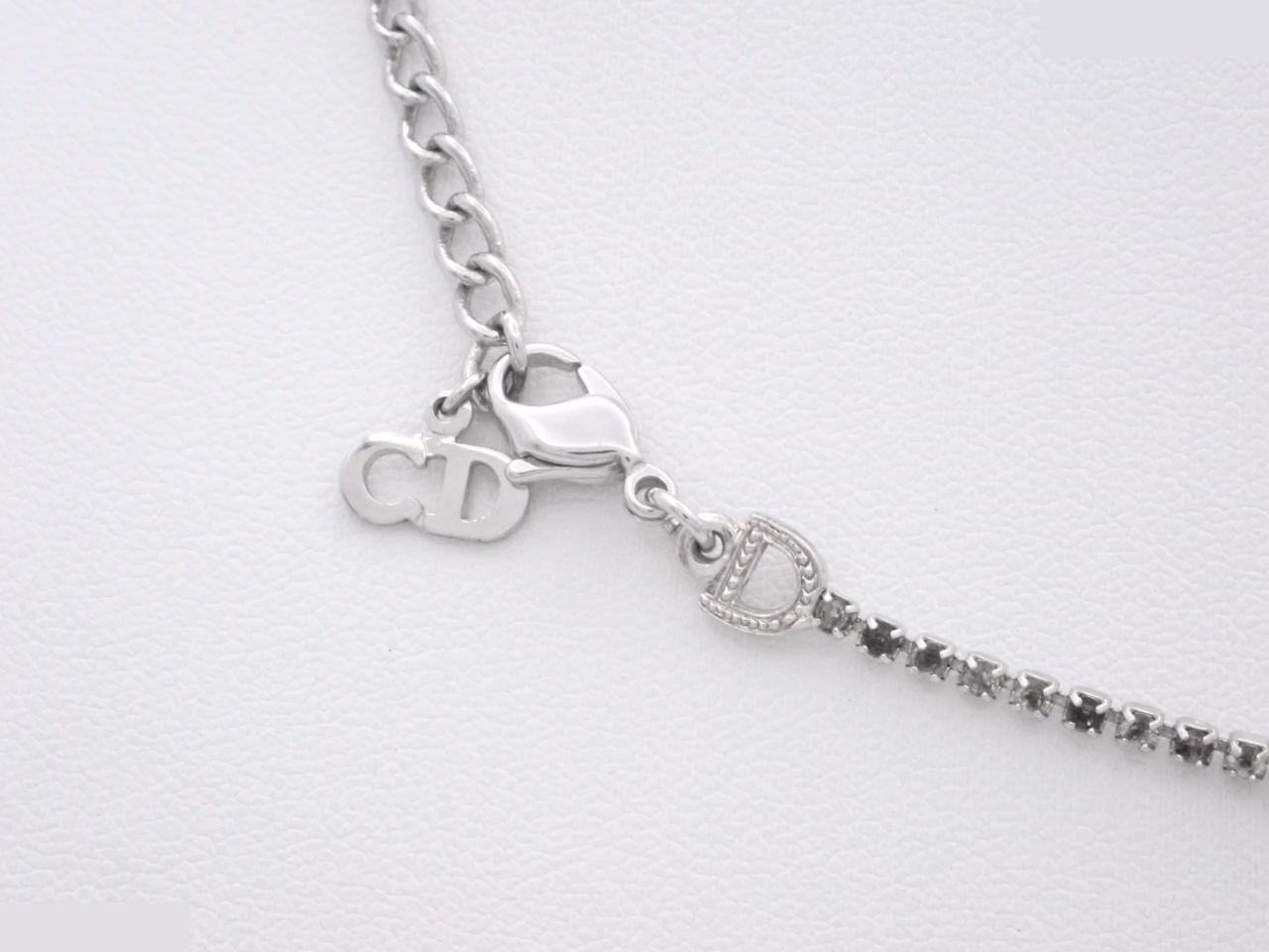 Silver necklace, chain approximately 40cm — view 2