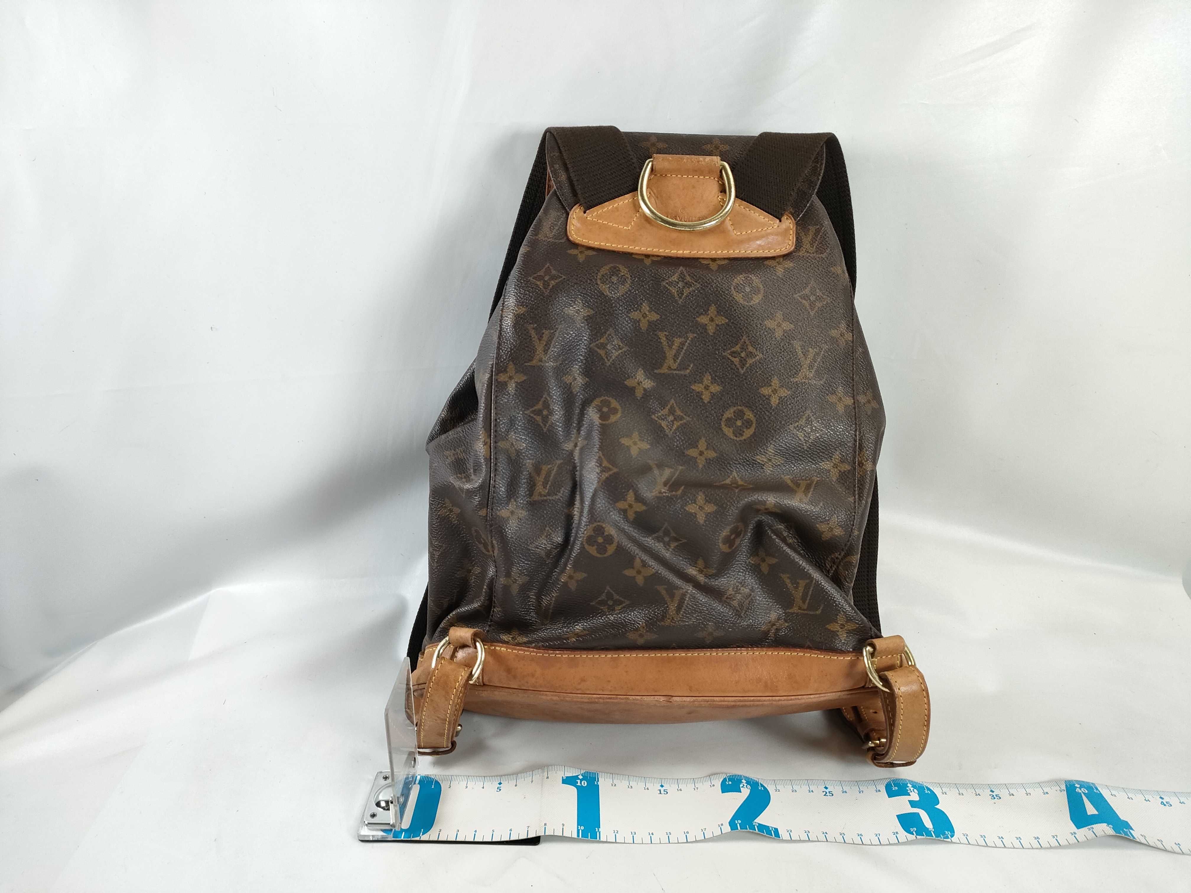 Monogram Louis Vuitton Monogram Backpack Montsouris GM M51135 Backpack — view 2