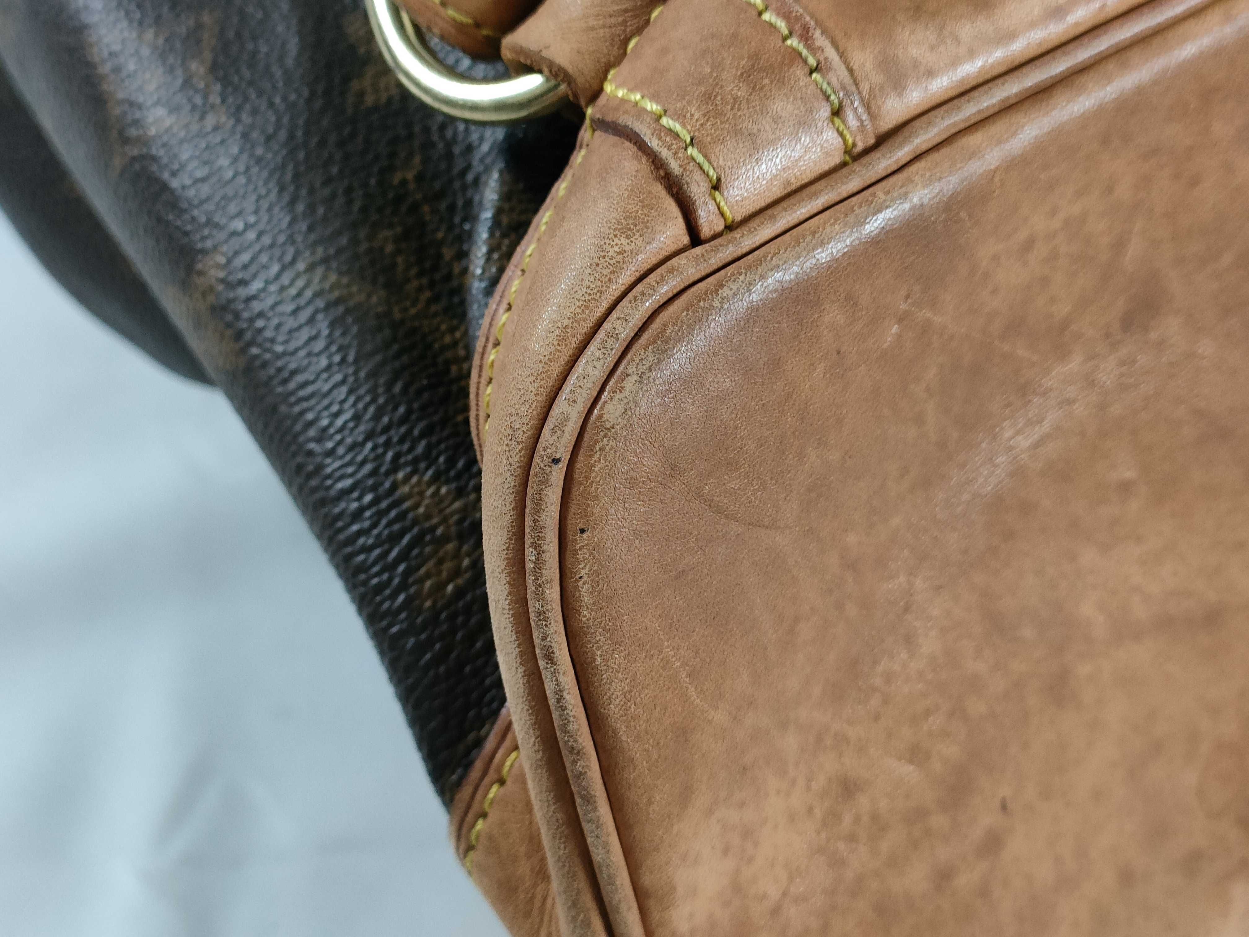 Monogram Louis Vuitton Monogram Backpack Montsouris GM M51135 Backpack — view 6