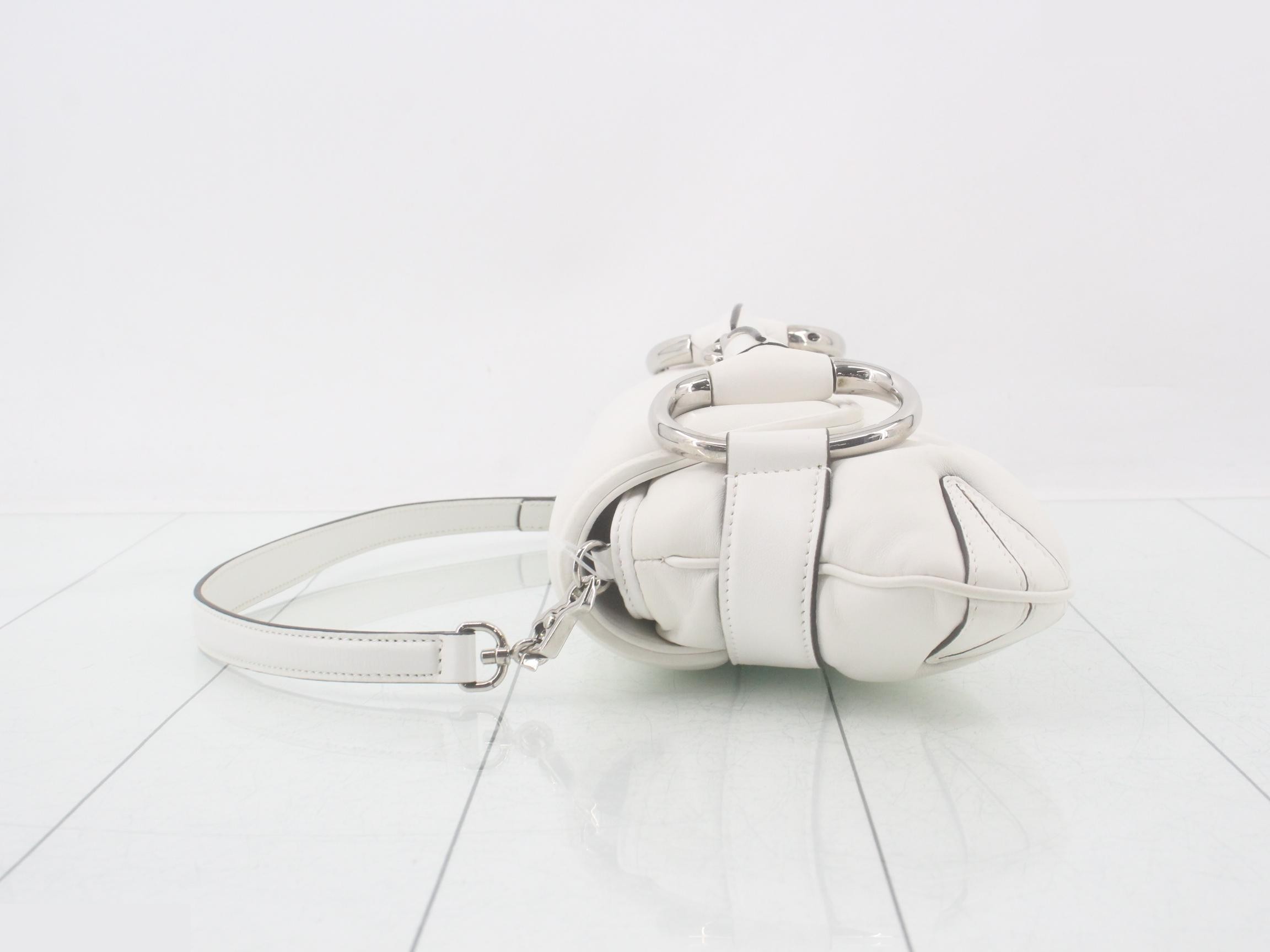 2-Way Quilted Leather Chain Shoulder Bag — view 4