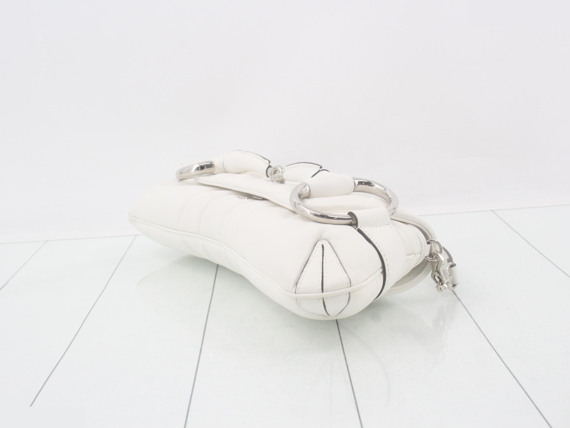 2-Way Quilted Leather Chain Shoulder Bag — view 6