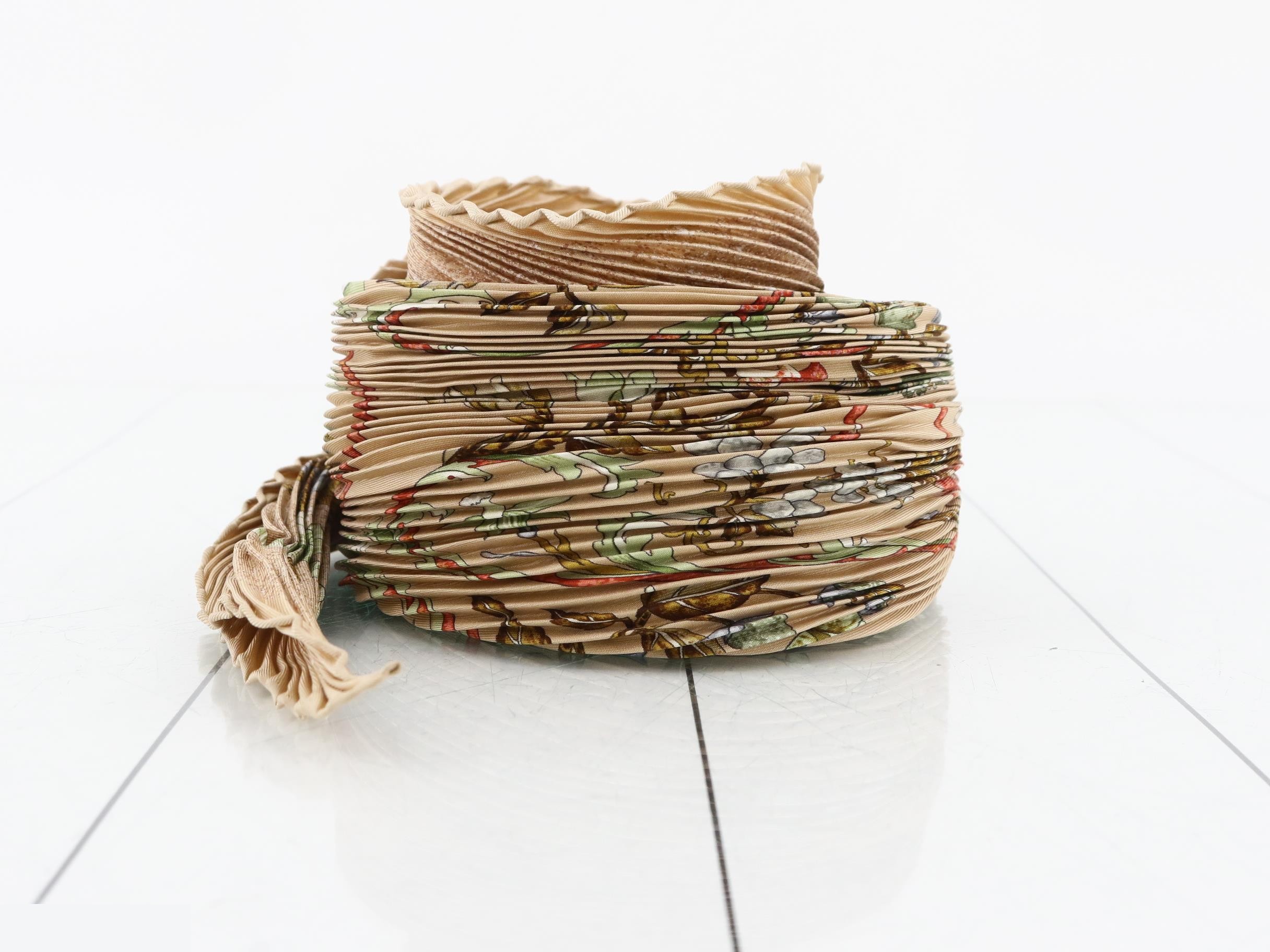 Hermès pleated scarf — view 2