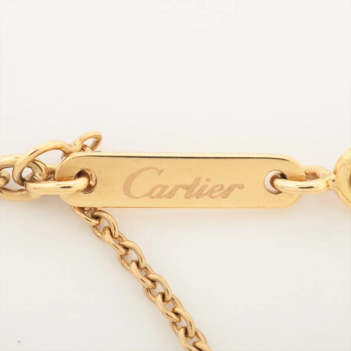 C Heart Necklace 750(YG) 7.2g M91845 — view 4