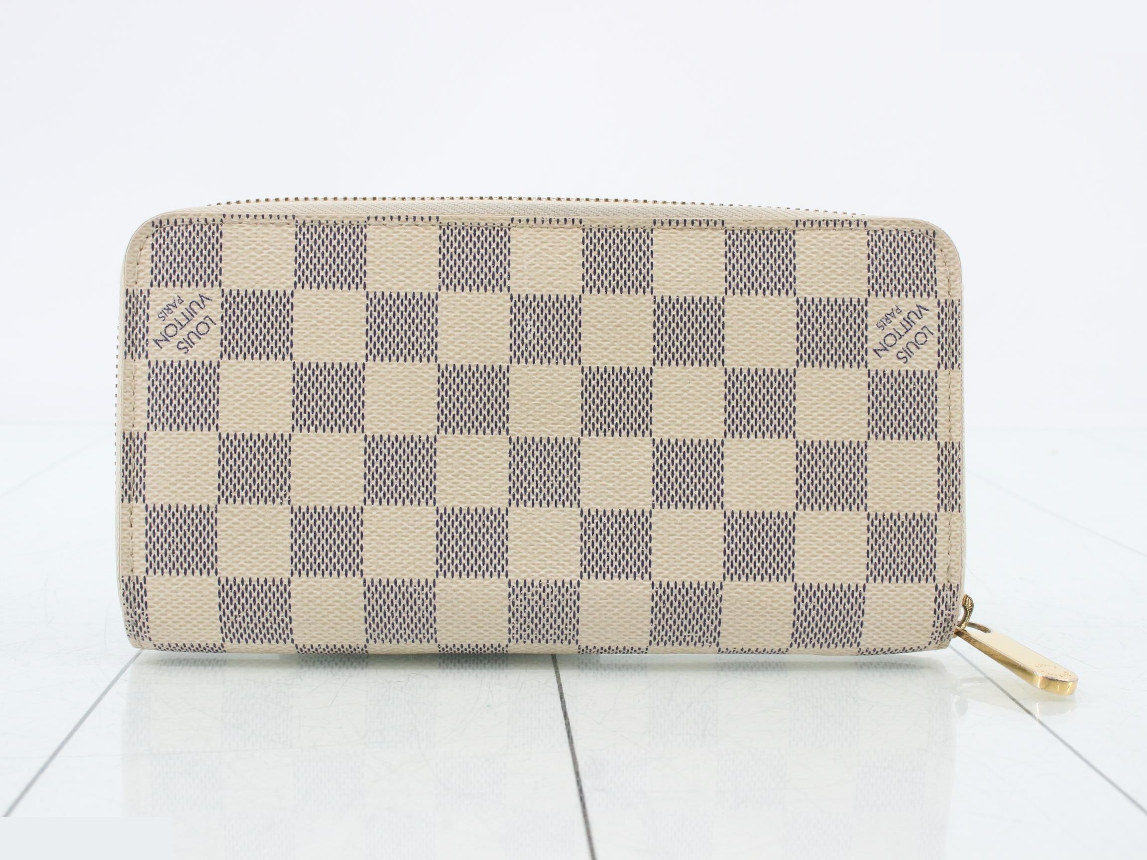 Damier Azur Zippy Wallet - Round Zipper Long Wallet — view 2