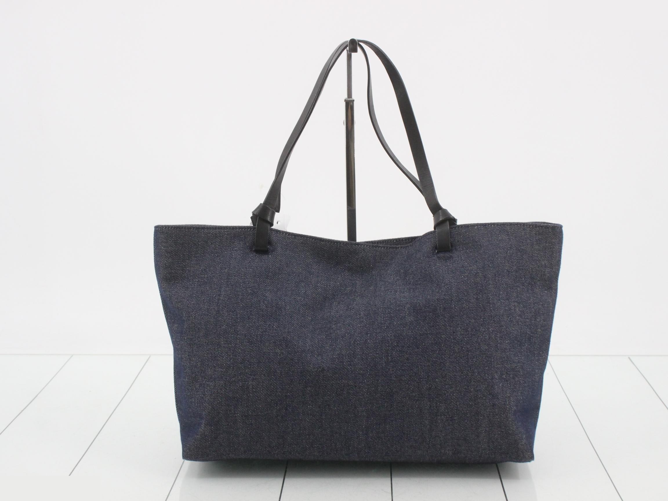 Denim sequin bag — view 2