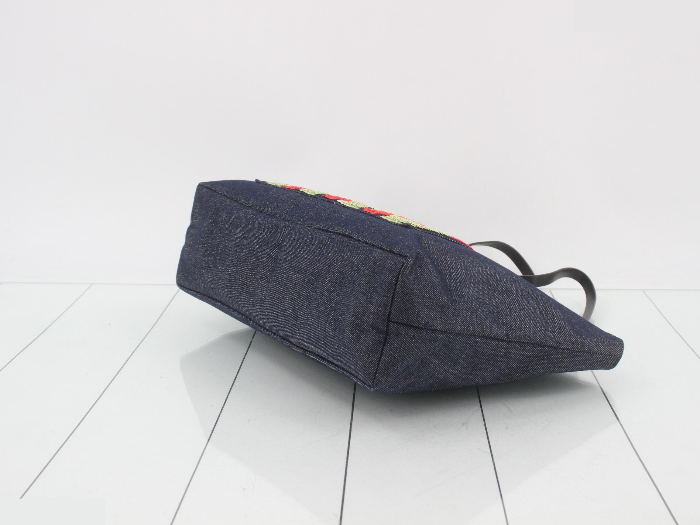 Denim sequin bag — view 6