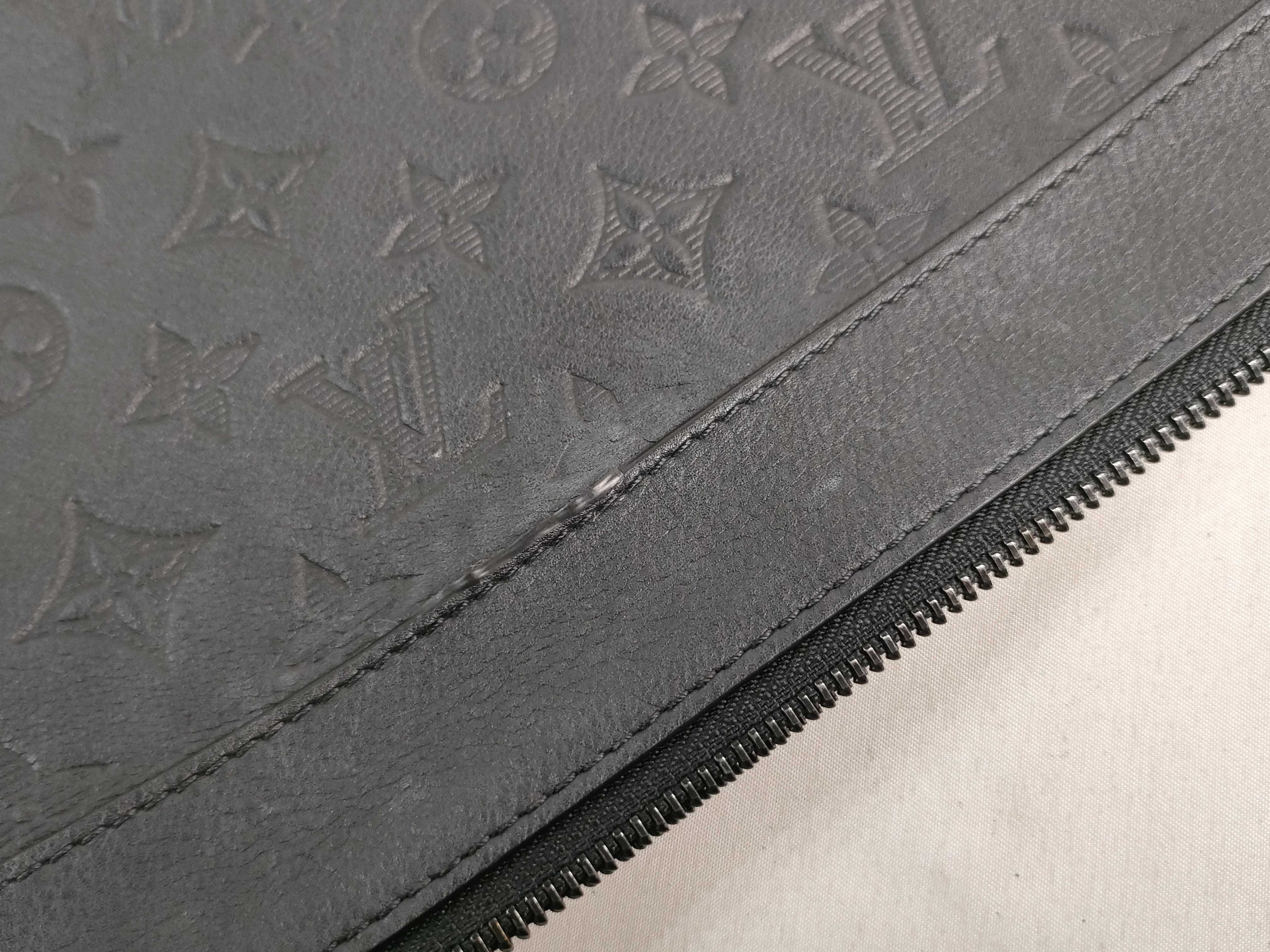 Monogram Shadow Pochette To Go M81570 Black Clutch Bag (RFID detected) — view 14