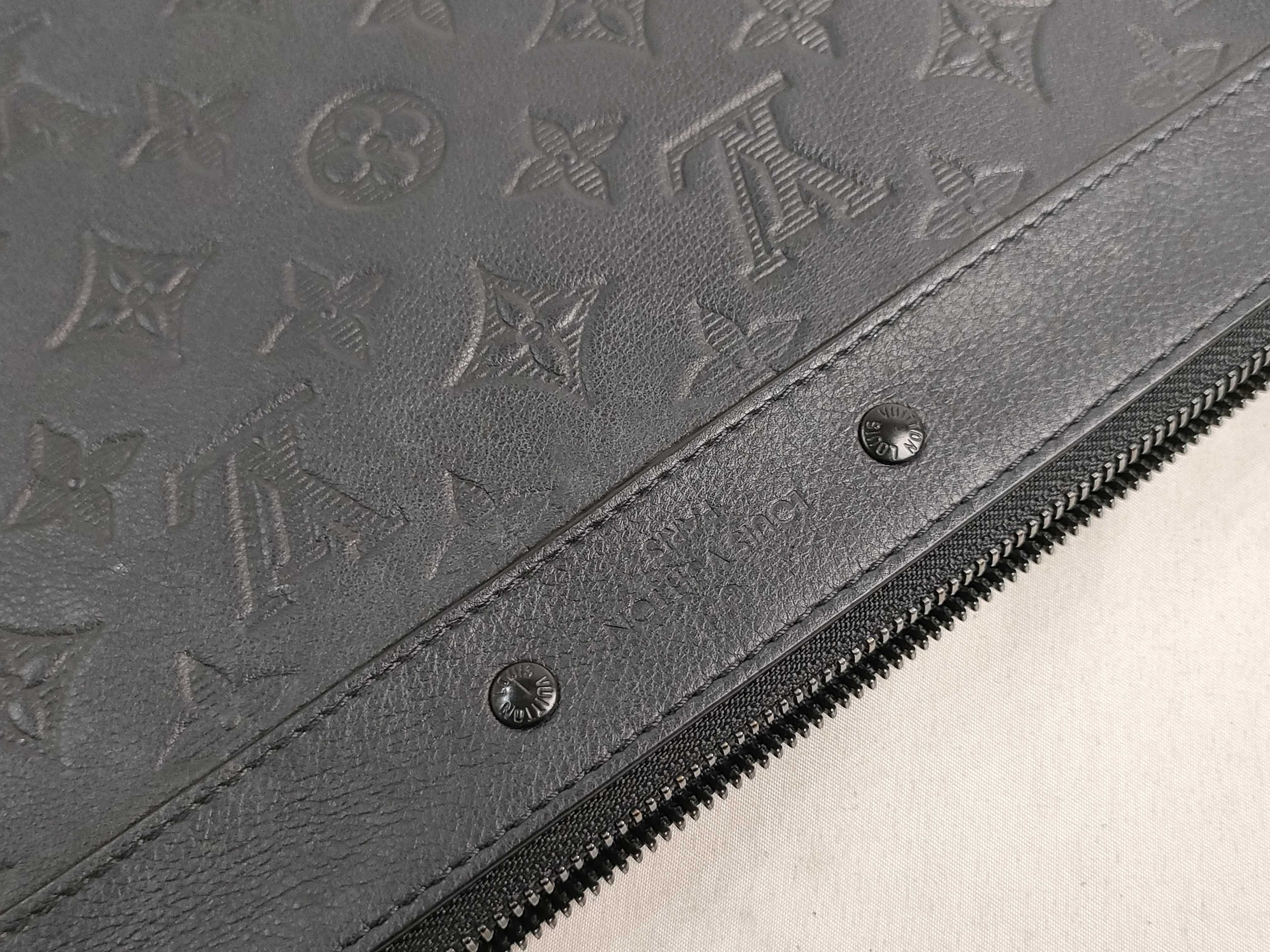 Monogram Shadow Pochette To Go M81570 Black Clutch Bag (RFID detected) — view 15