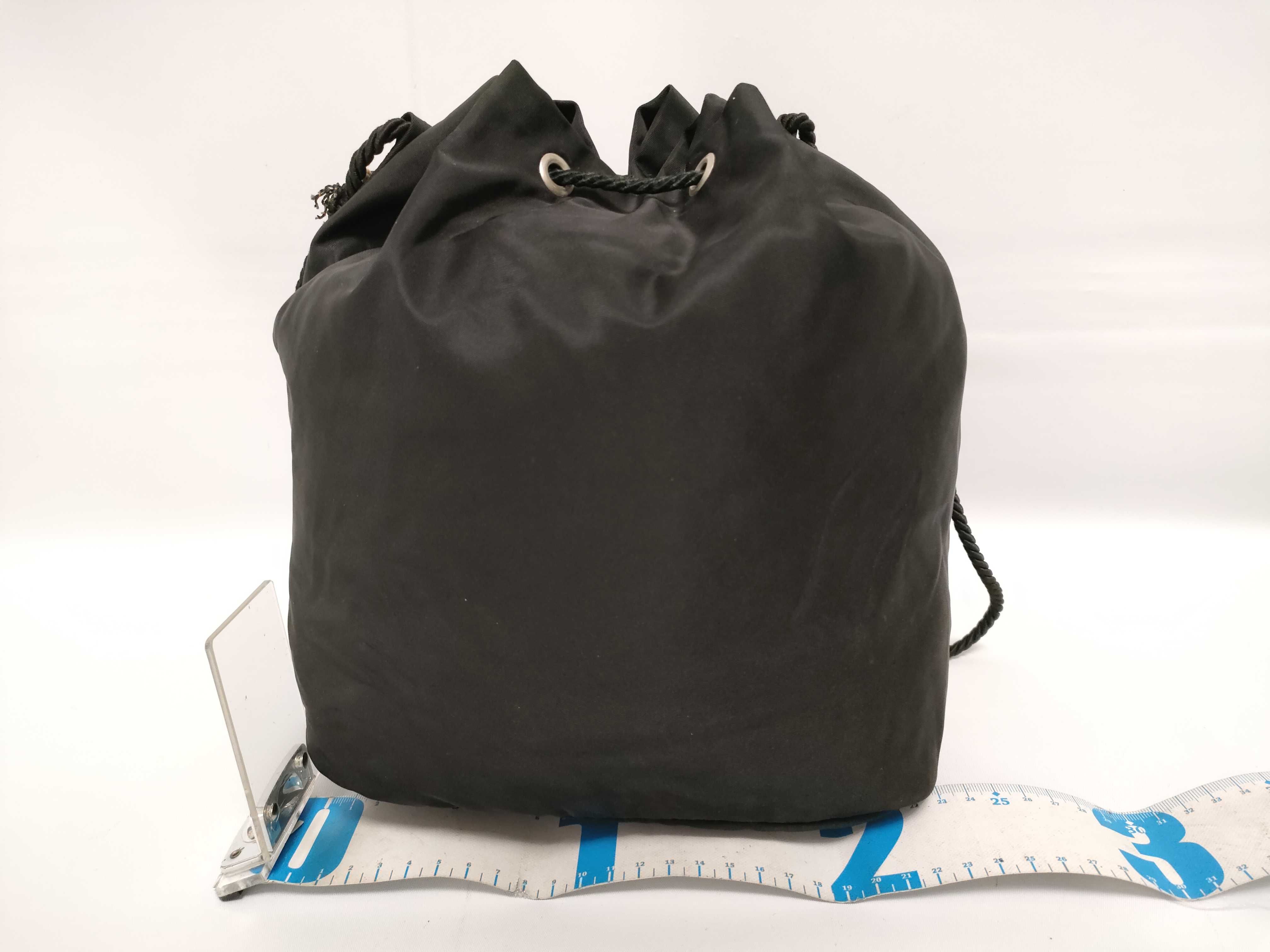 Nylon Prada Tessuto Drawstring Shoulder Bag — view 2
