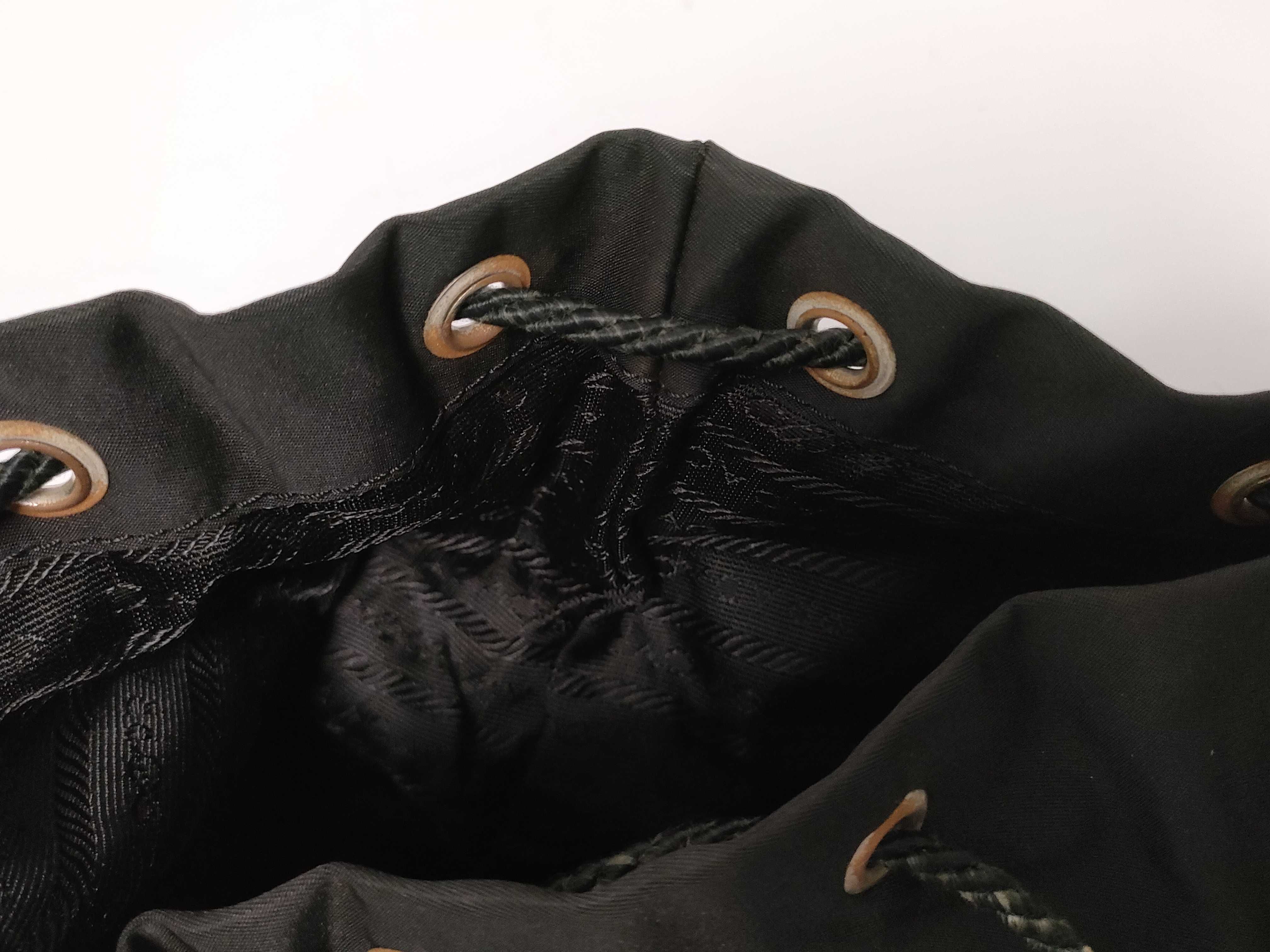 Nylon Prada Tessuto Drawstring Shoulder Bag — view 12