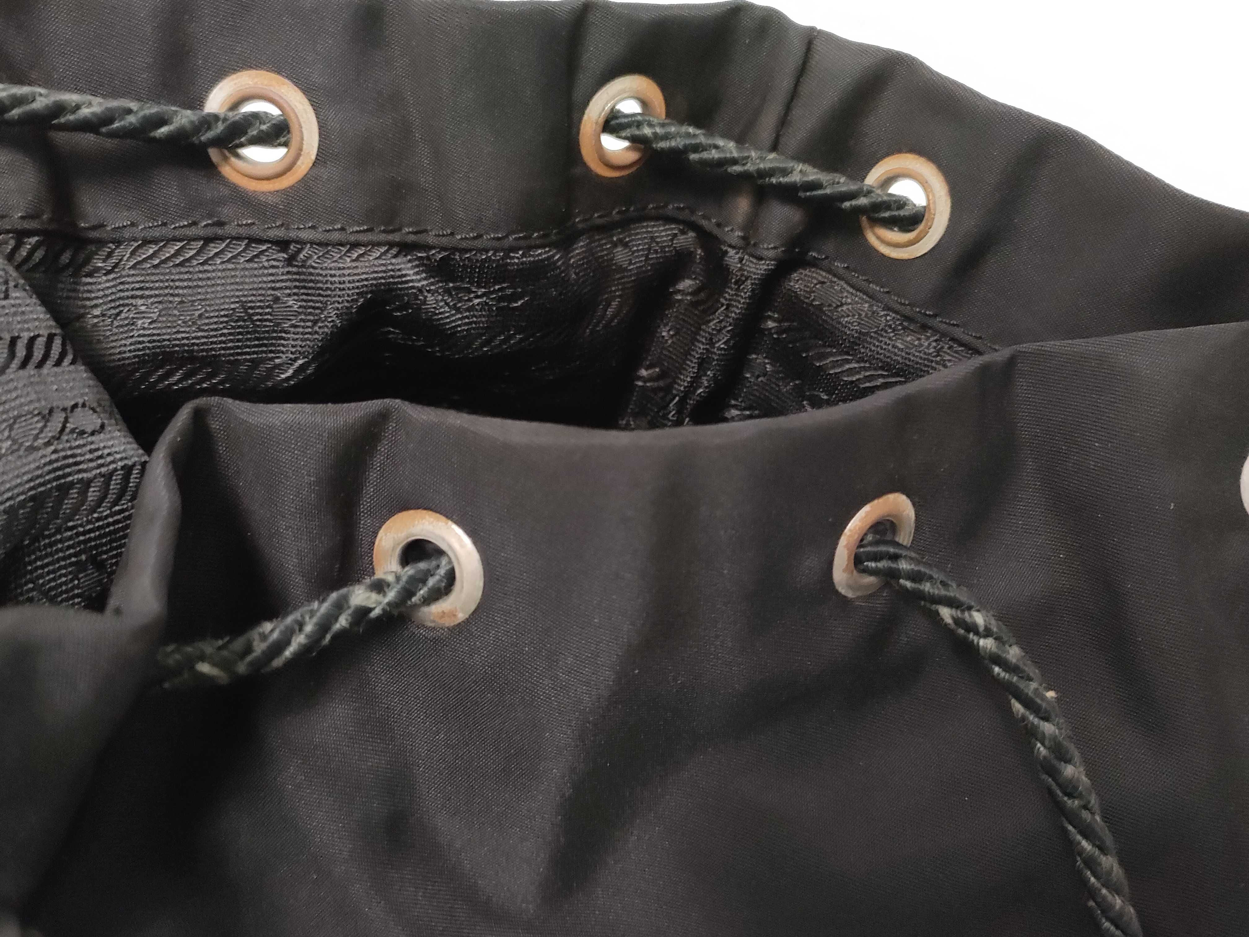 Nylon Prada Tessuto Drawstring Shoulder Bag — view 13