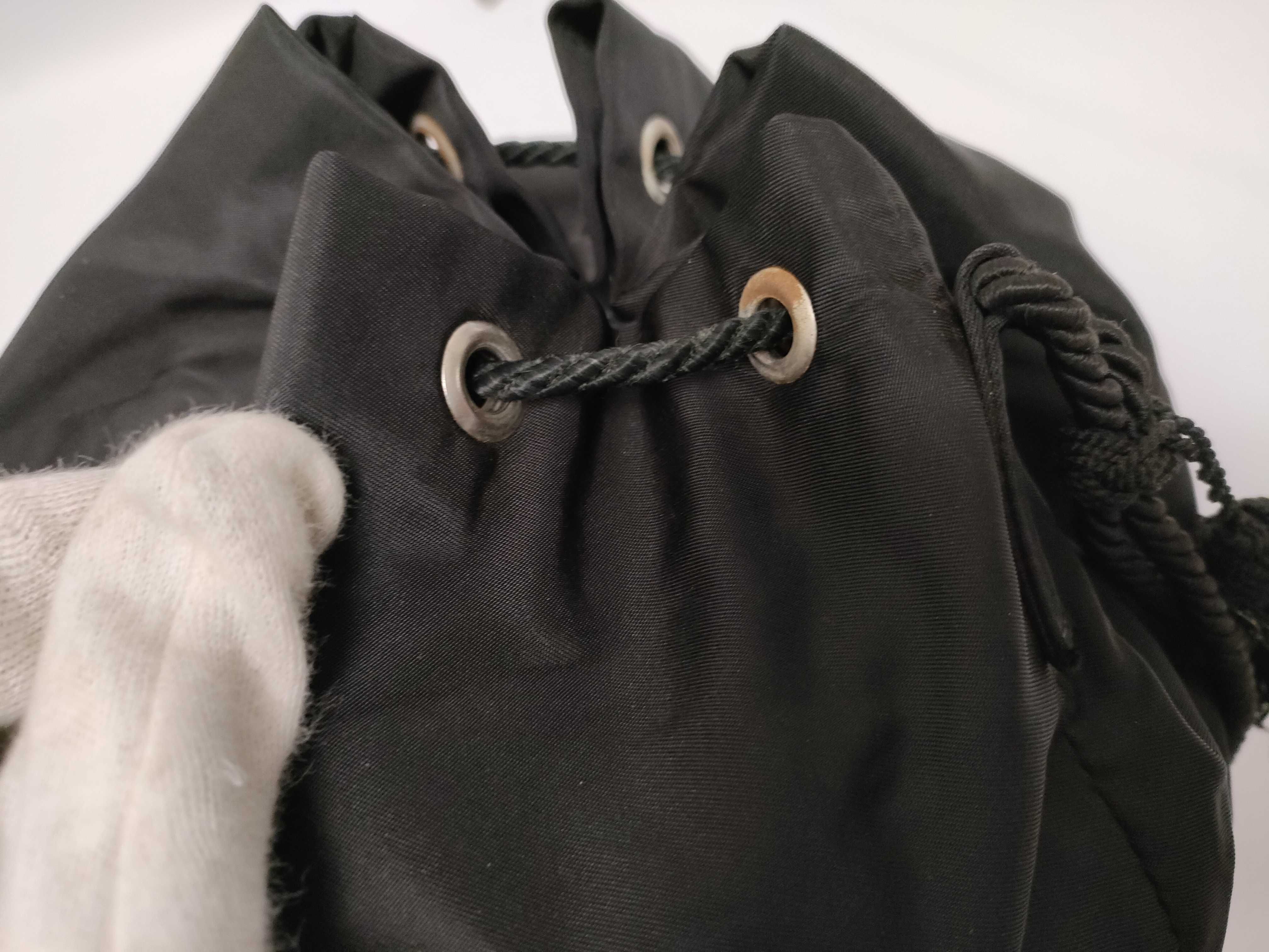 Nylon Prada Tessuto Drawstring Shoulder Bag — view 5