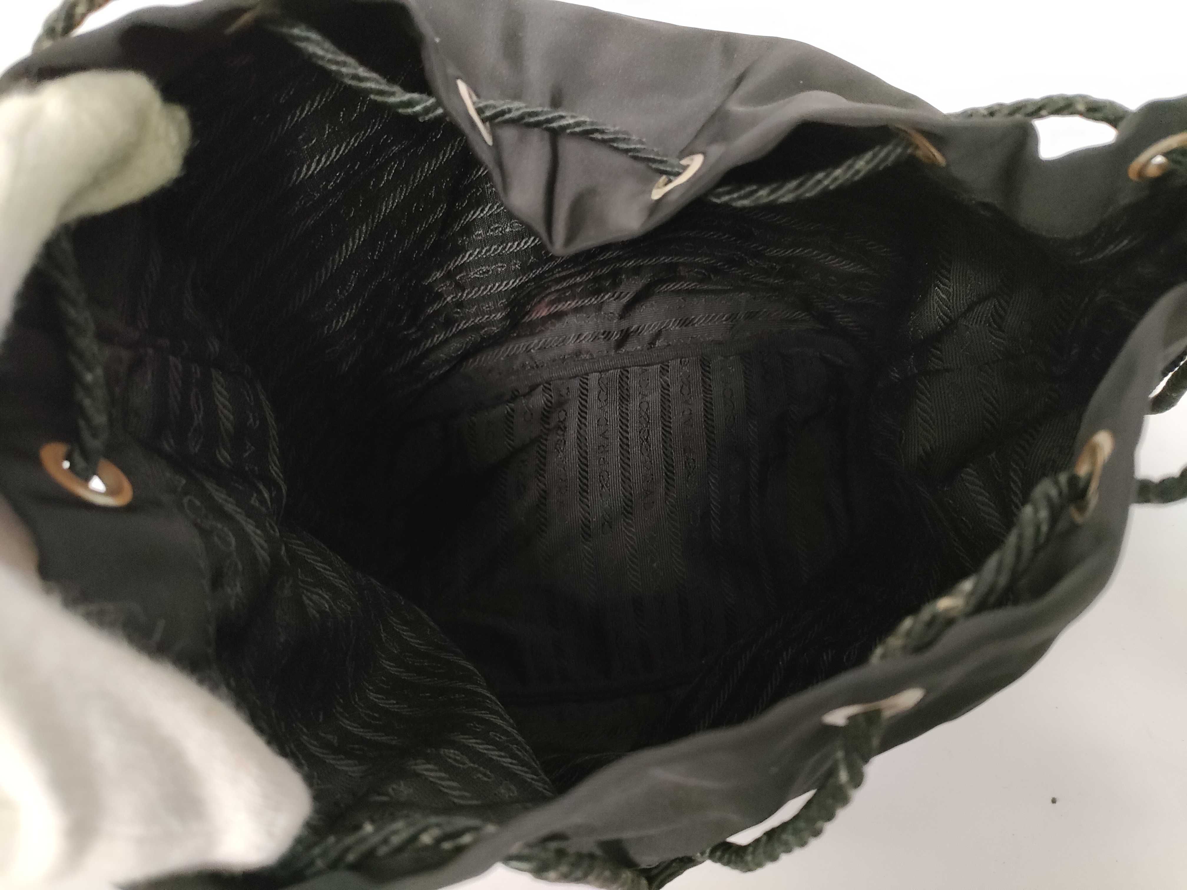 Nylon Prada Tessuto Drawstring Shoulder Bag — view 10