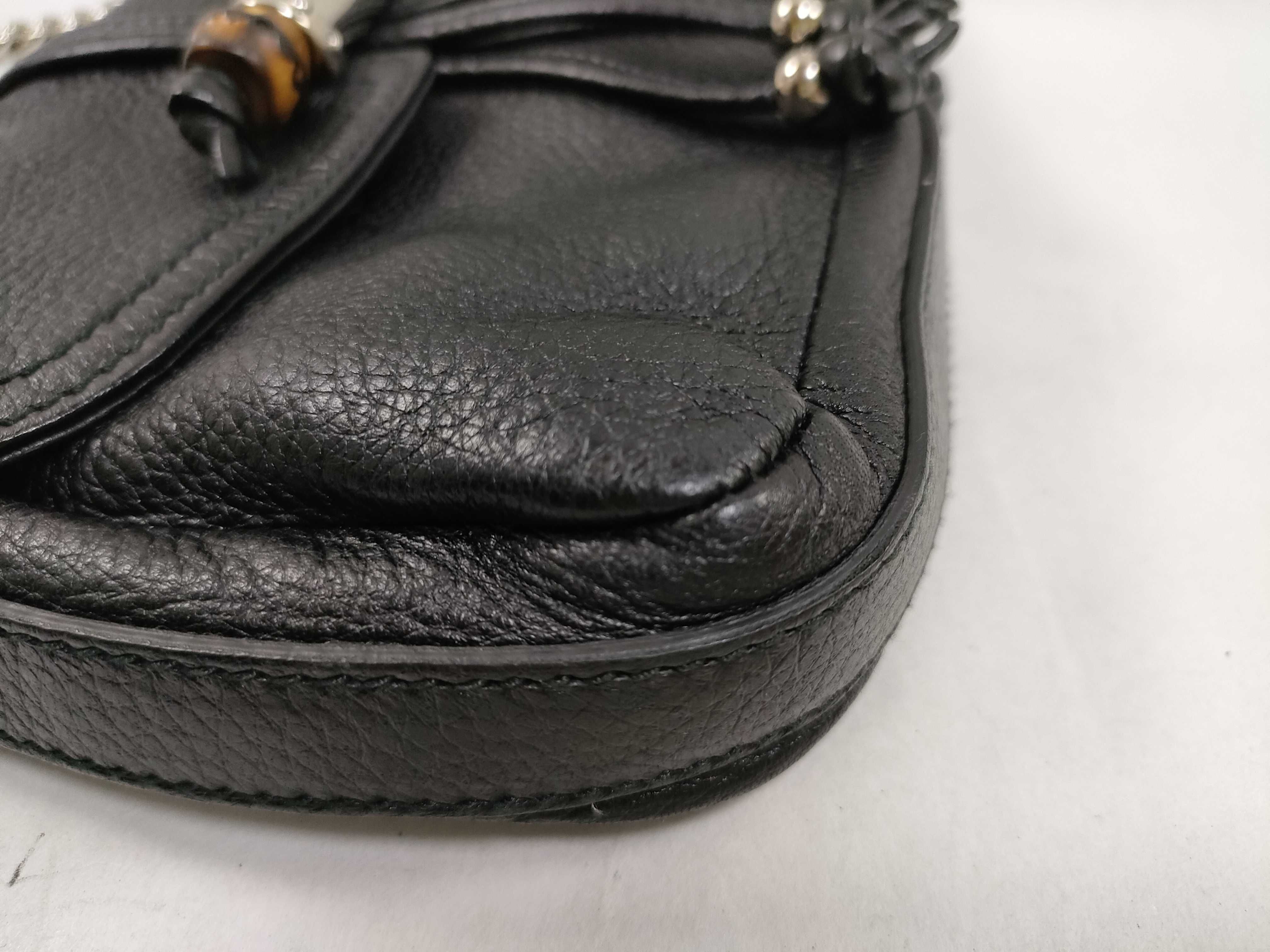 Bamboo Chain Semi-Shoulder Bag Bamboo Shoulder Bag — view 6