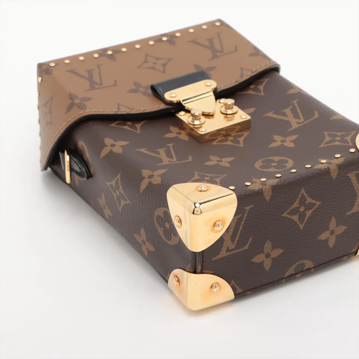 Monogram Reverse Camera Box M82465 Brown (RFID detected) — view 4