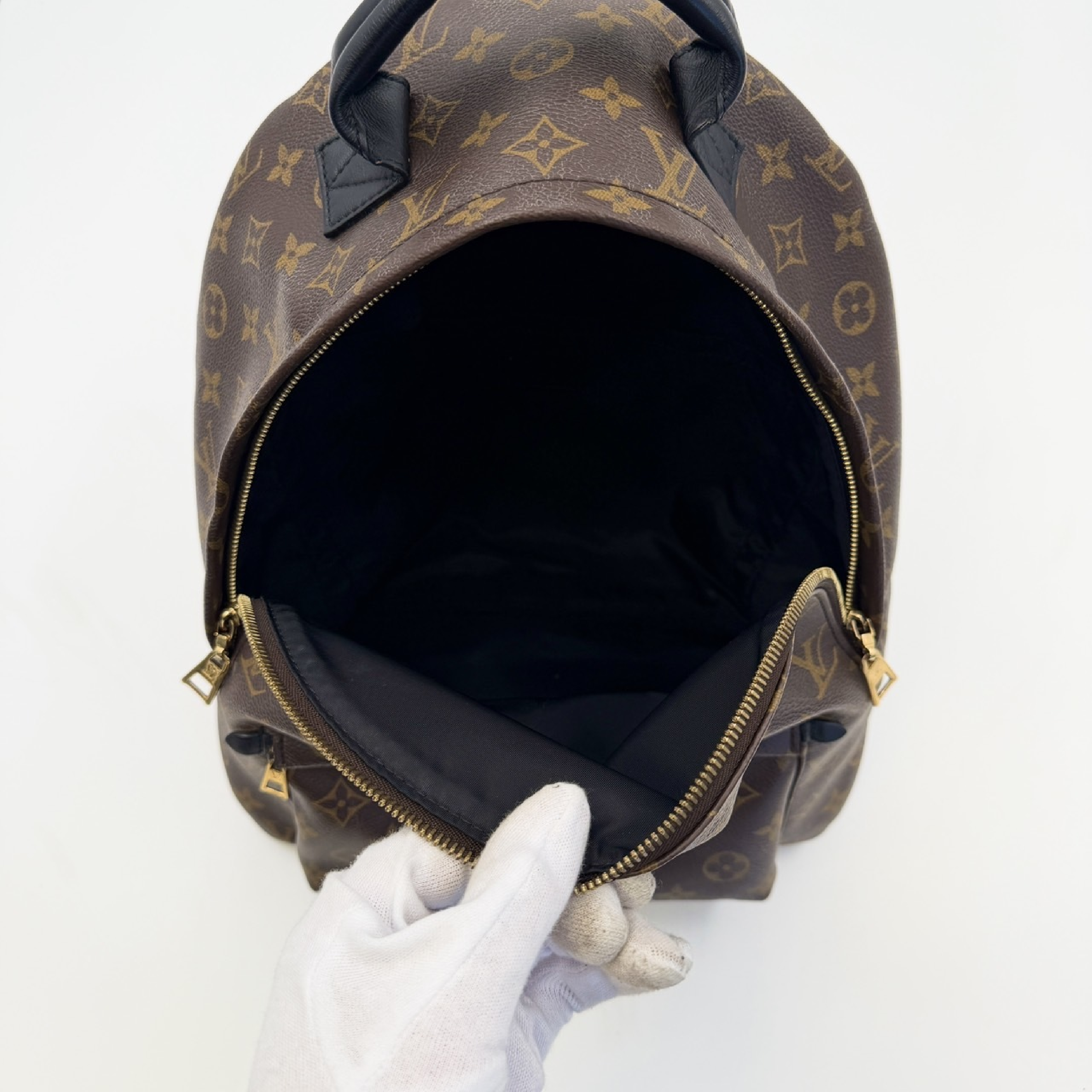 Monogram Palm Springs MM Backpack — view 6