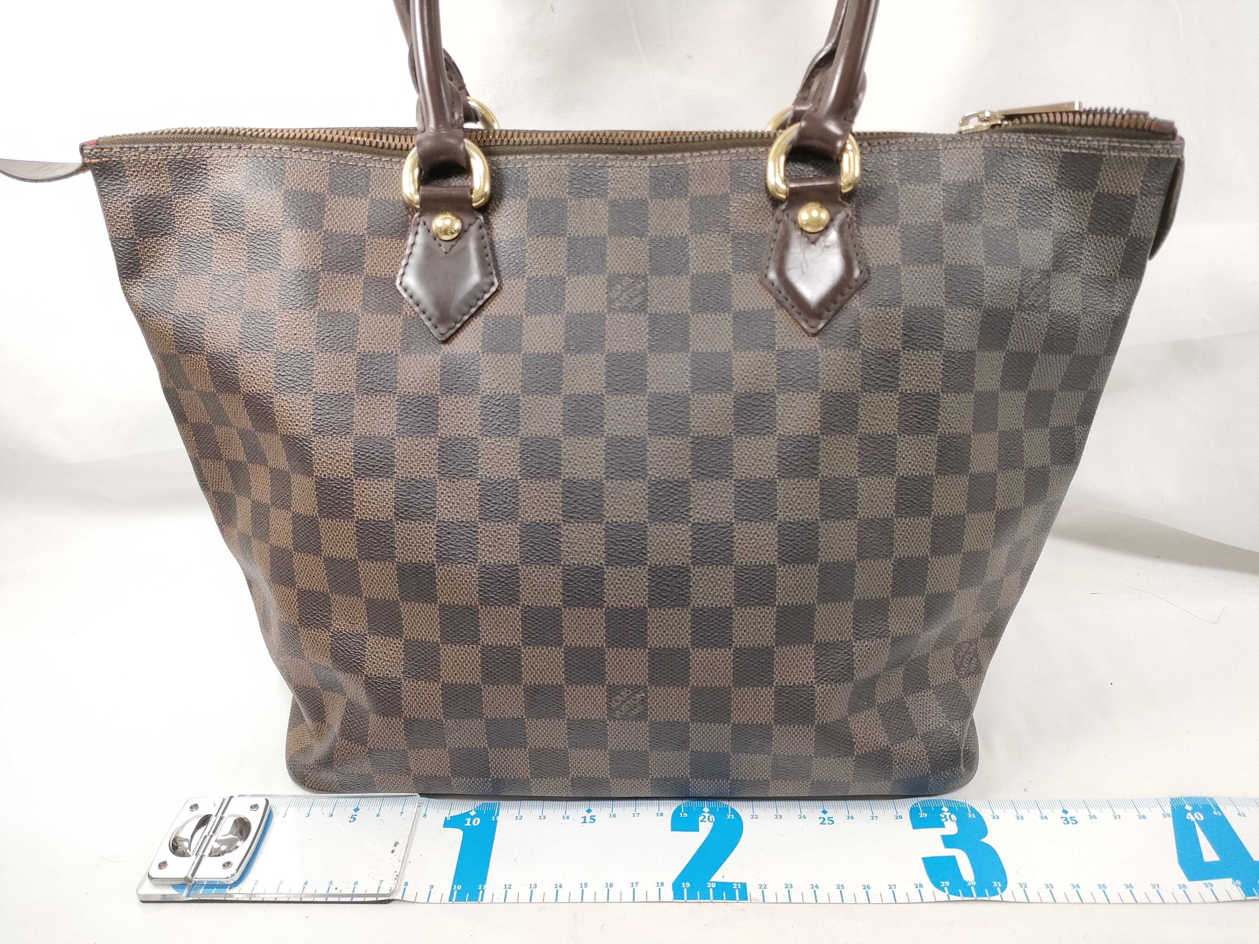 Damier Saleya MM Handbag (Brown, N51182) — view 2