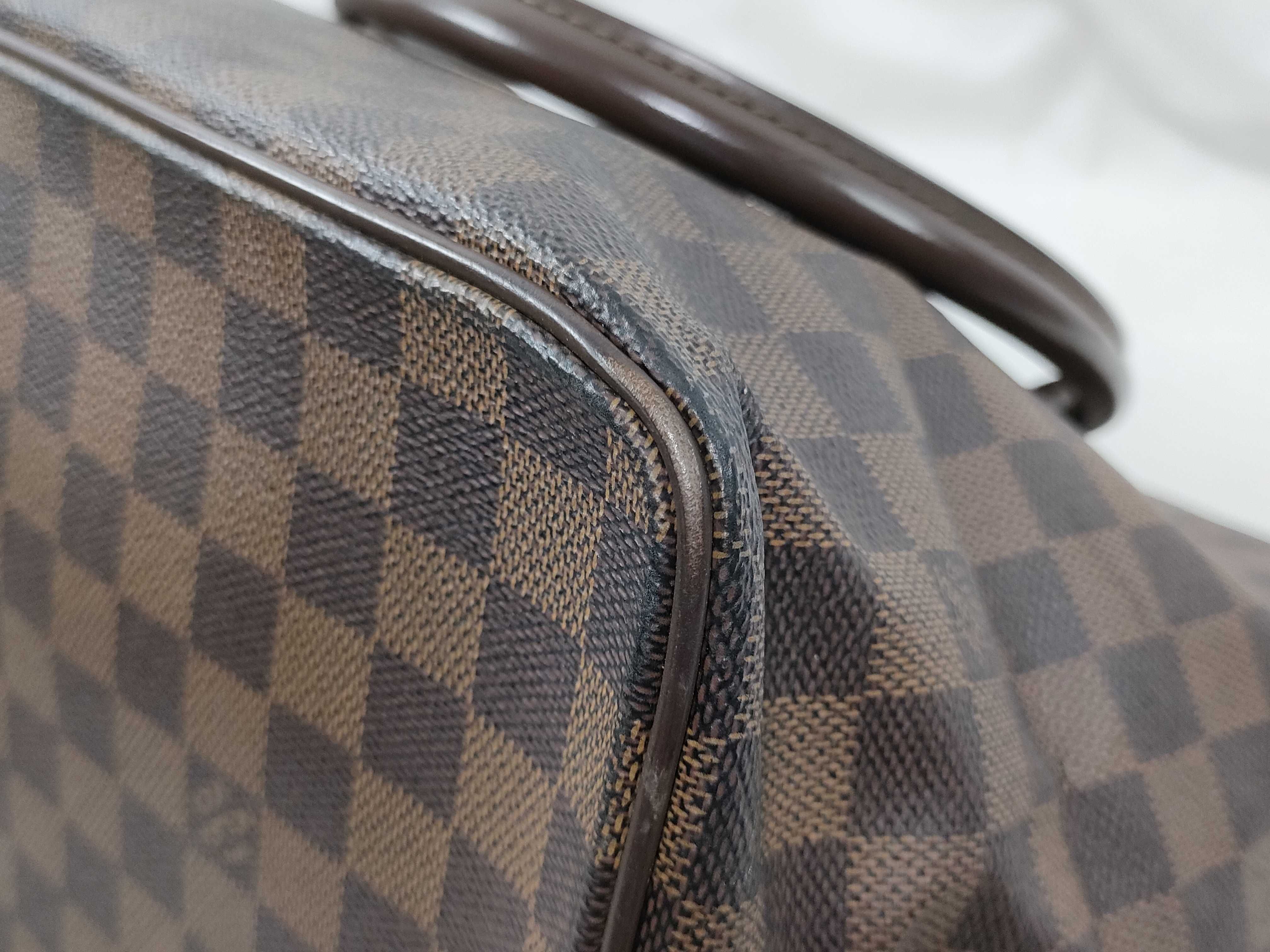 Damier Saleya MM Handbag (Brown, N51182) — view 11