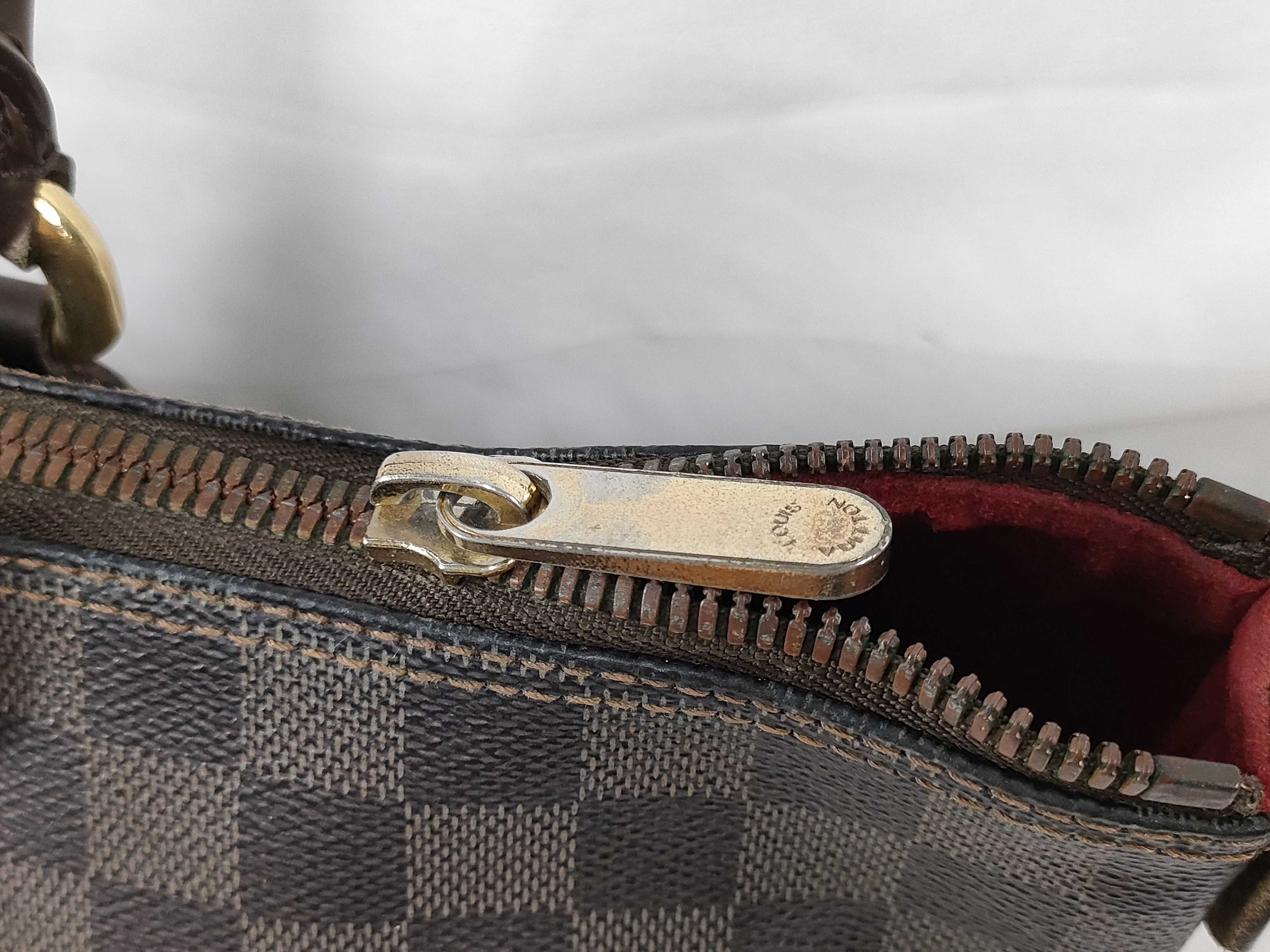 Damier Saleya MM Handbag (Brown, N51182) — view 6