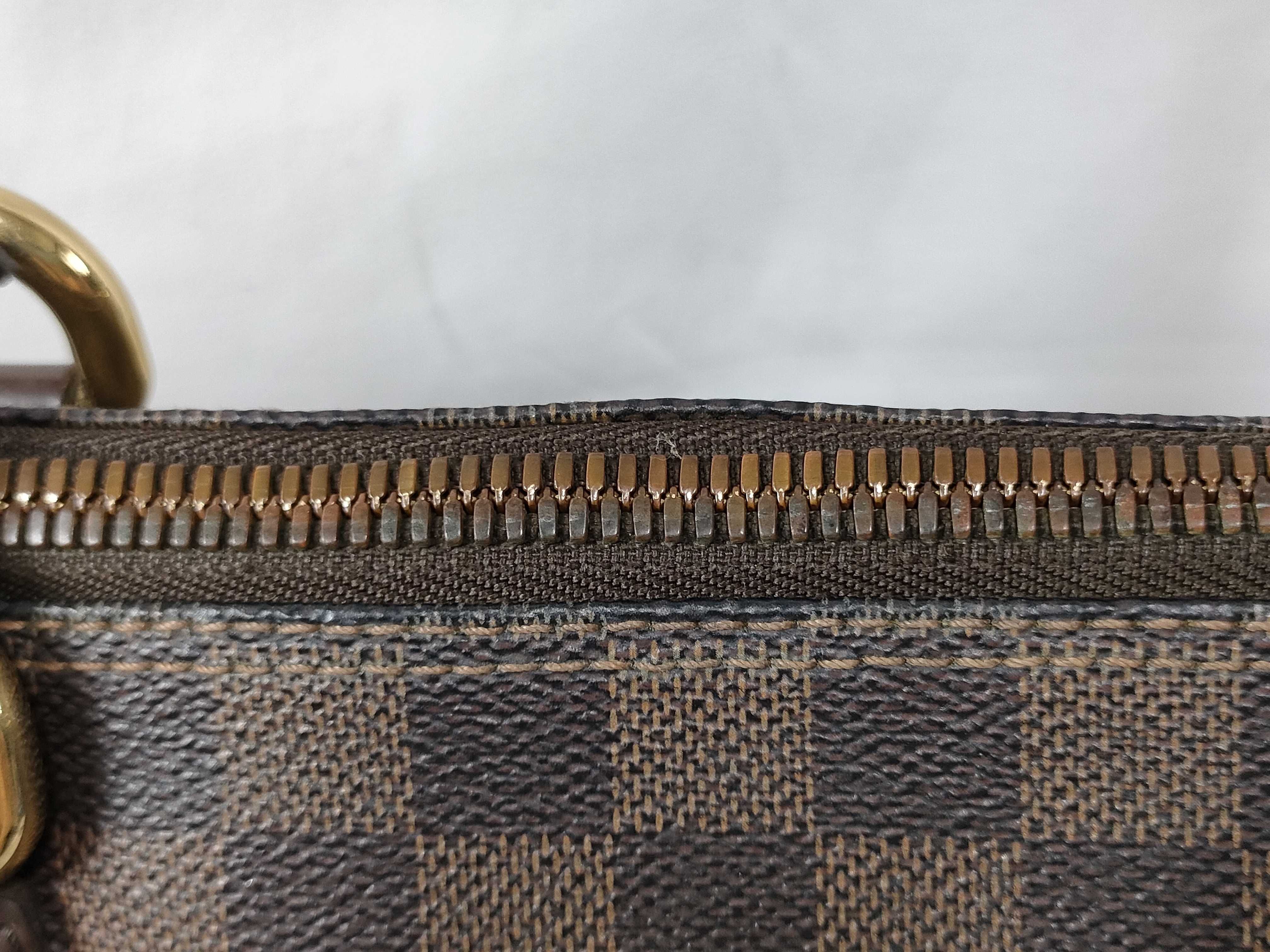 Damier Saleya MM Handbag (Brown, N51182) — view 7