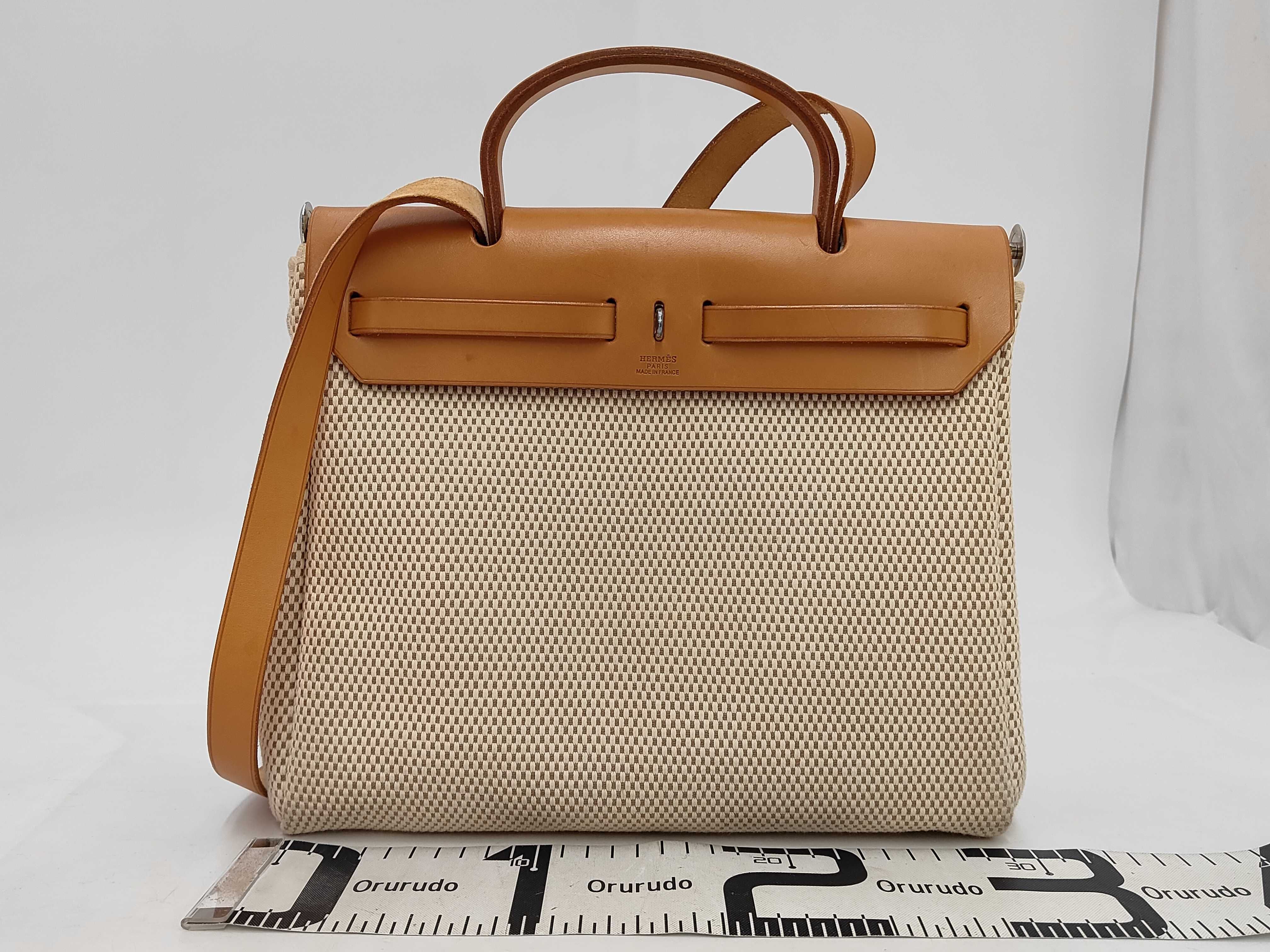 Herbag PM Toile Natural Shoulder Bag — view 2