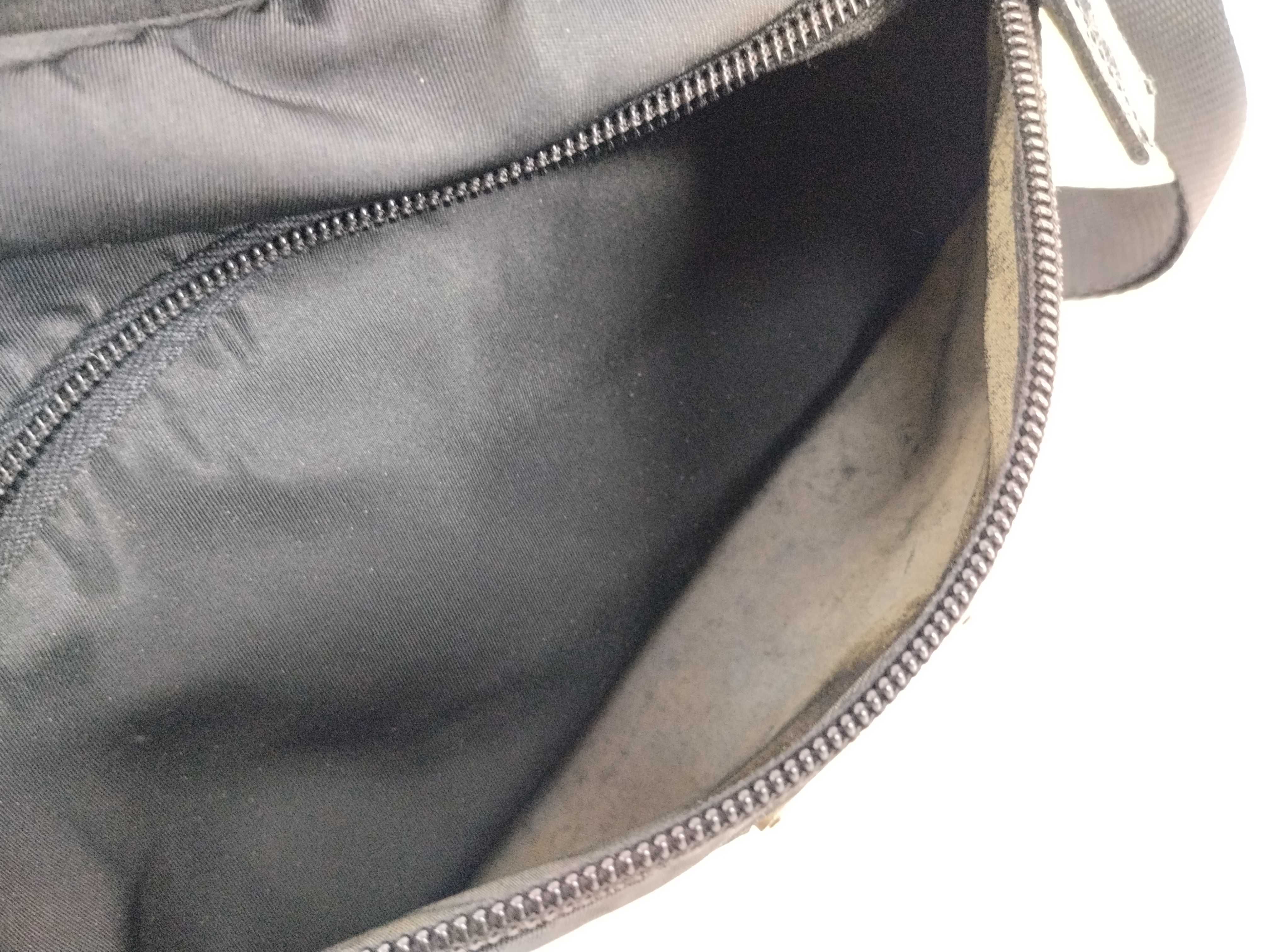 Nylon Shoulder Bag, Black Nylon Shoulder Bag — view 13