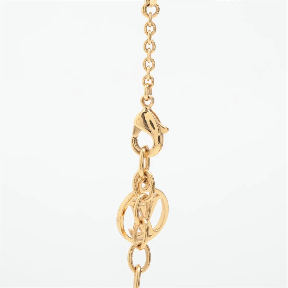 M00596 Collier LV Iconic VA5205 Necklace GP x Rhinestone Gold — view 3