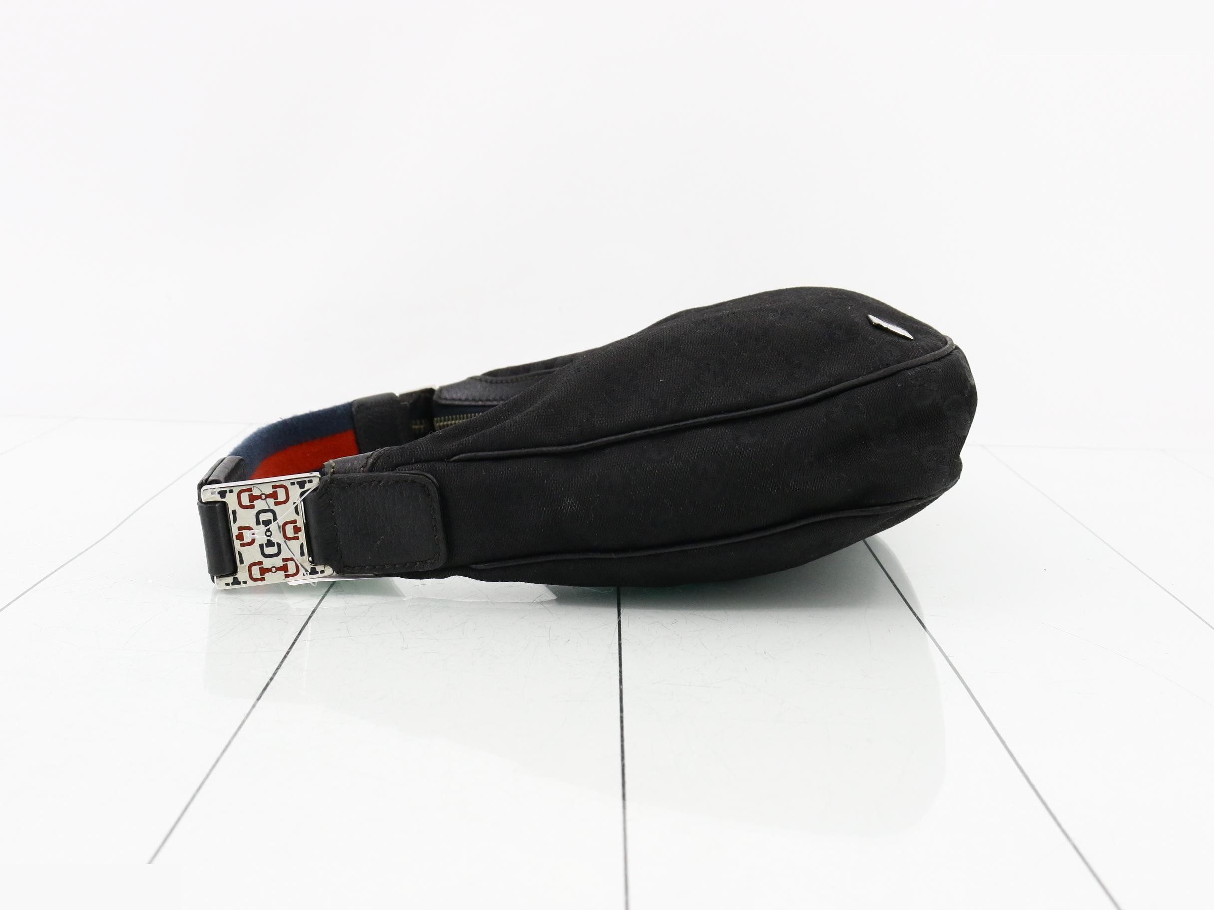 145811 Sherry Line GG Canvas Shoulder Bag — view 4