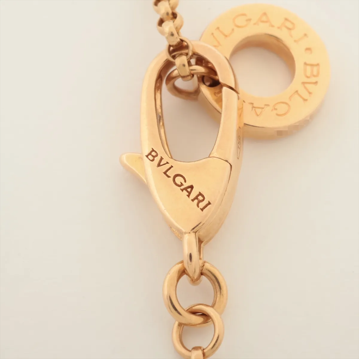 B.zero1 Roma Necklace 750 (PG) x Metal V3KS6T (Some wear and dents on the metal) — view 4