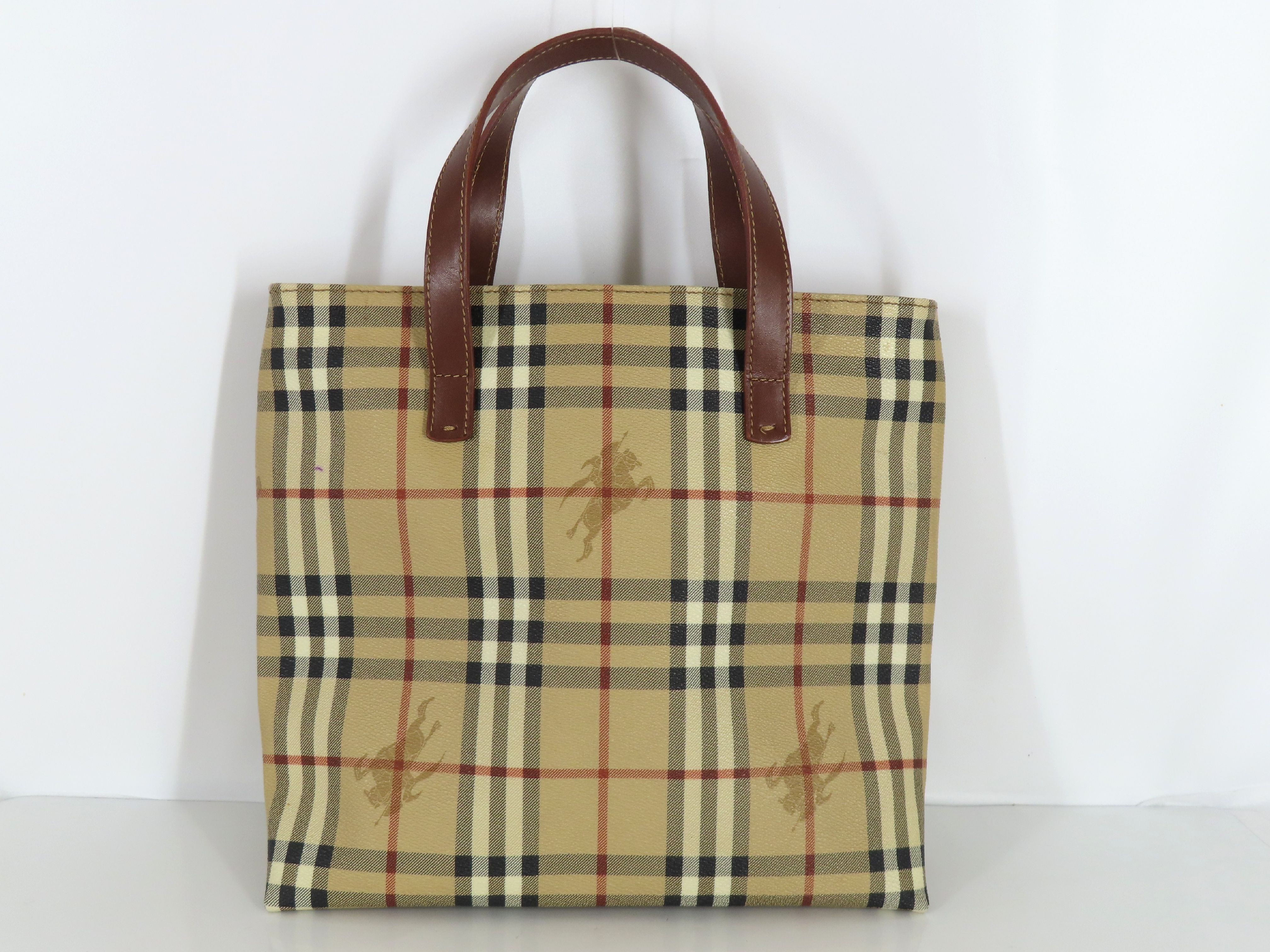 Shadow Horse Nova Check Handbag