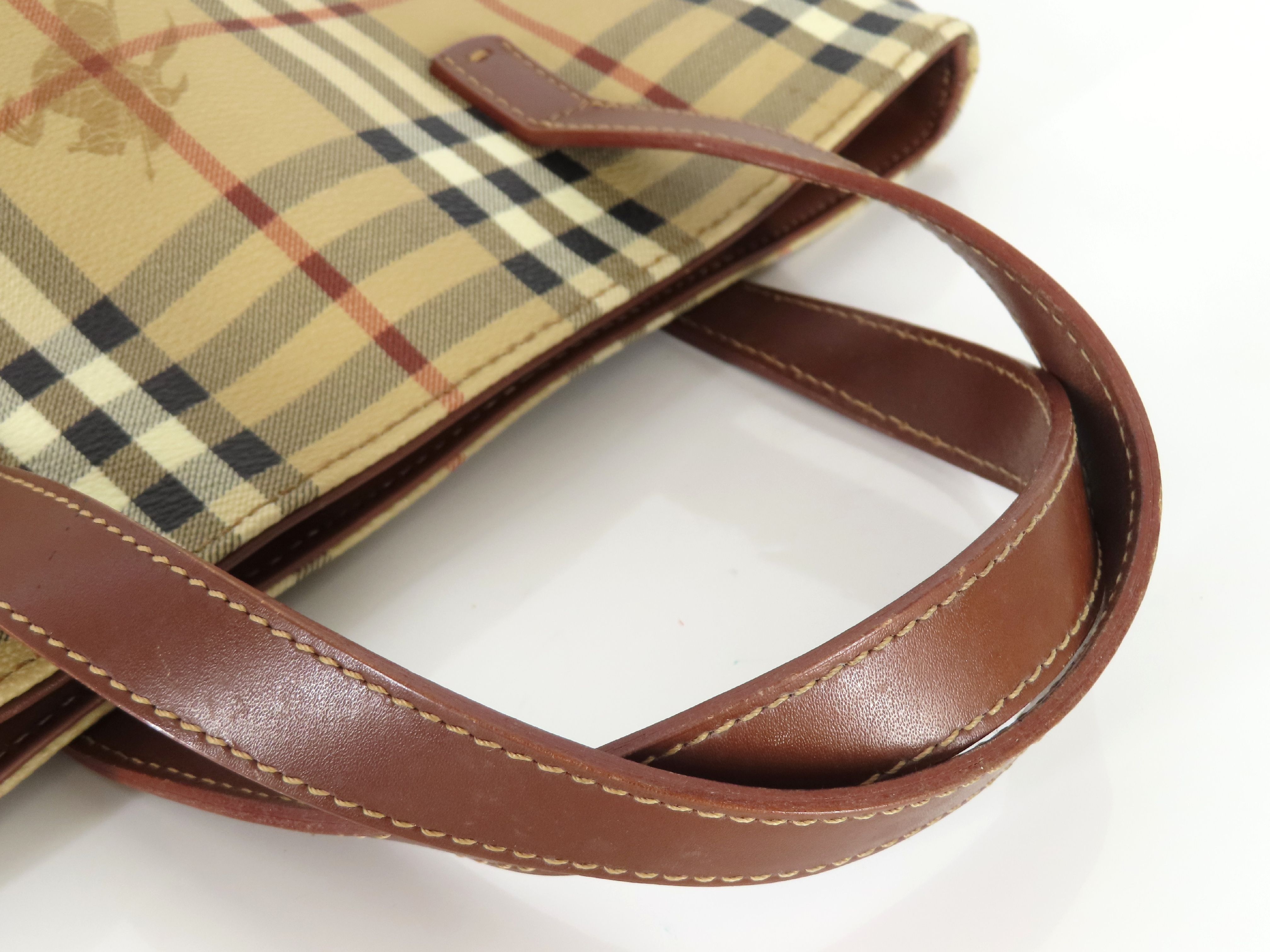 Shadow Horse Nova Check Handbag — view 3