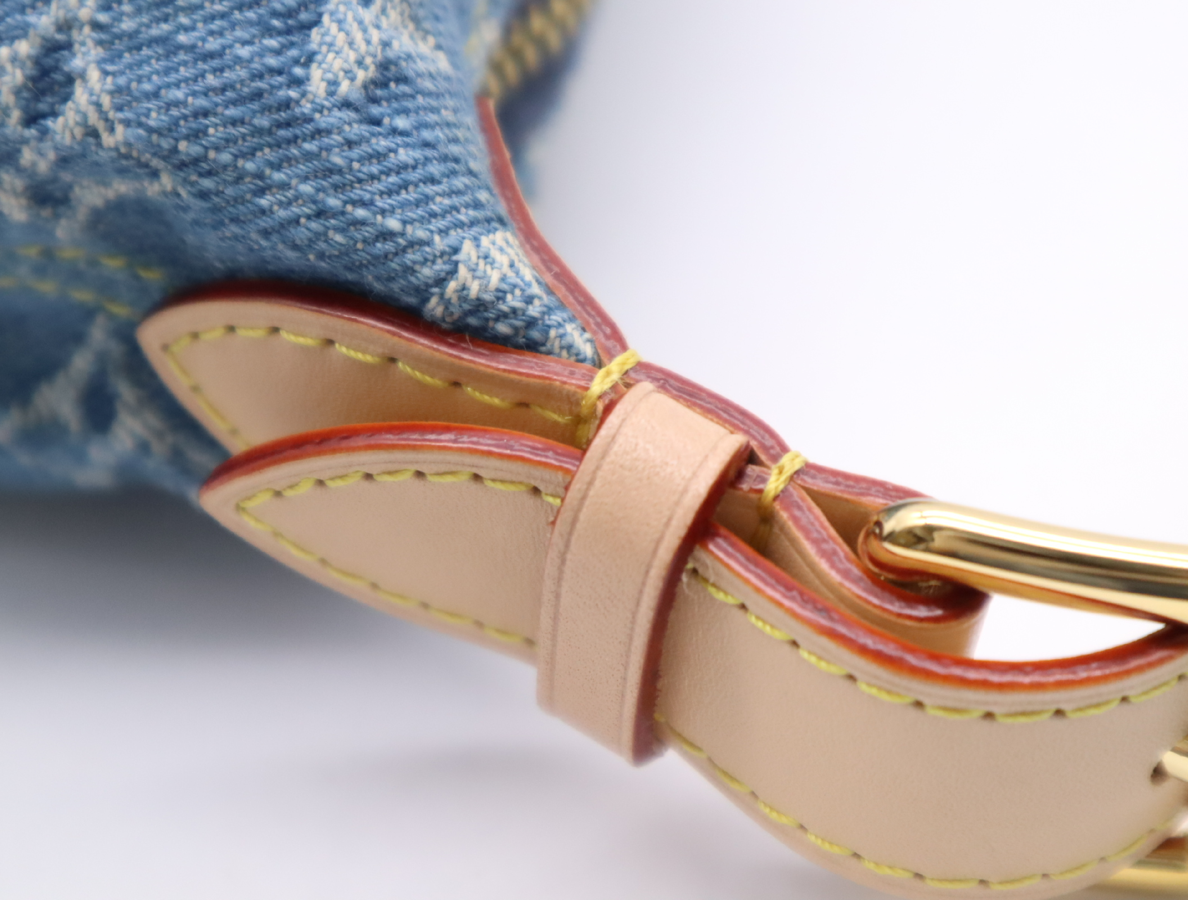 M82949 Monogram Denim Pochette Hills Blue Handbag — view 8