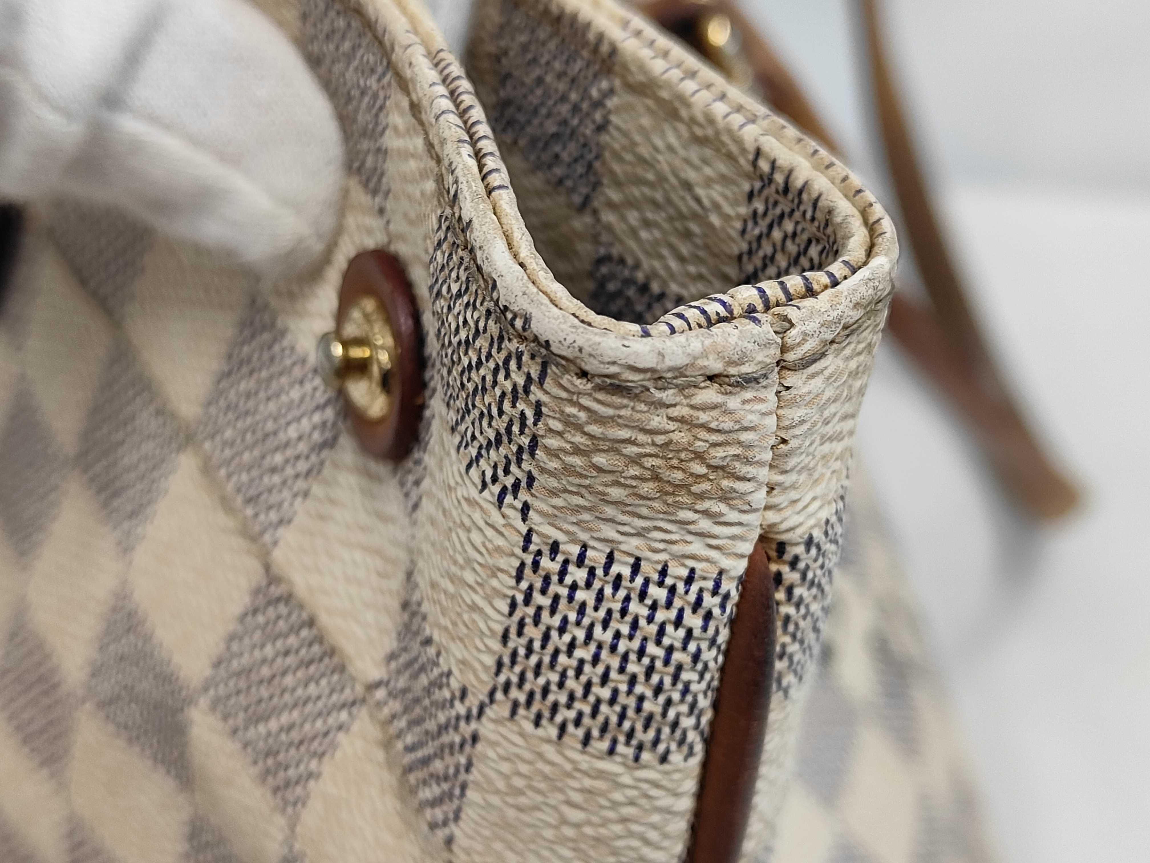 Cabas Damier Azur Handbag — view 7