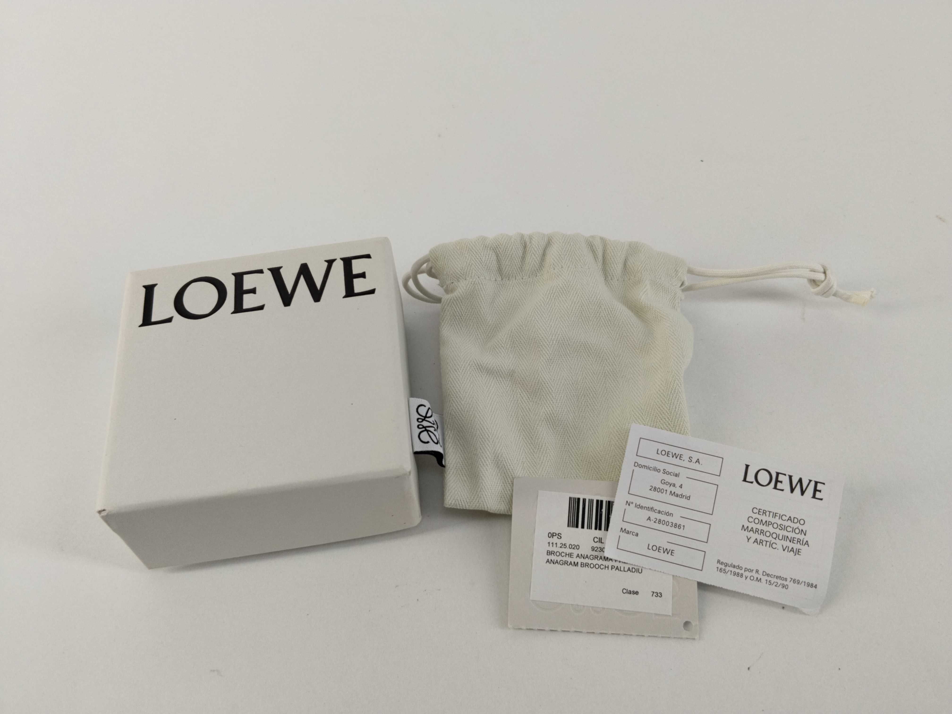 Anagram Silver Brooch with Dust Bag and Box — view 11