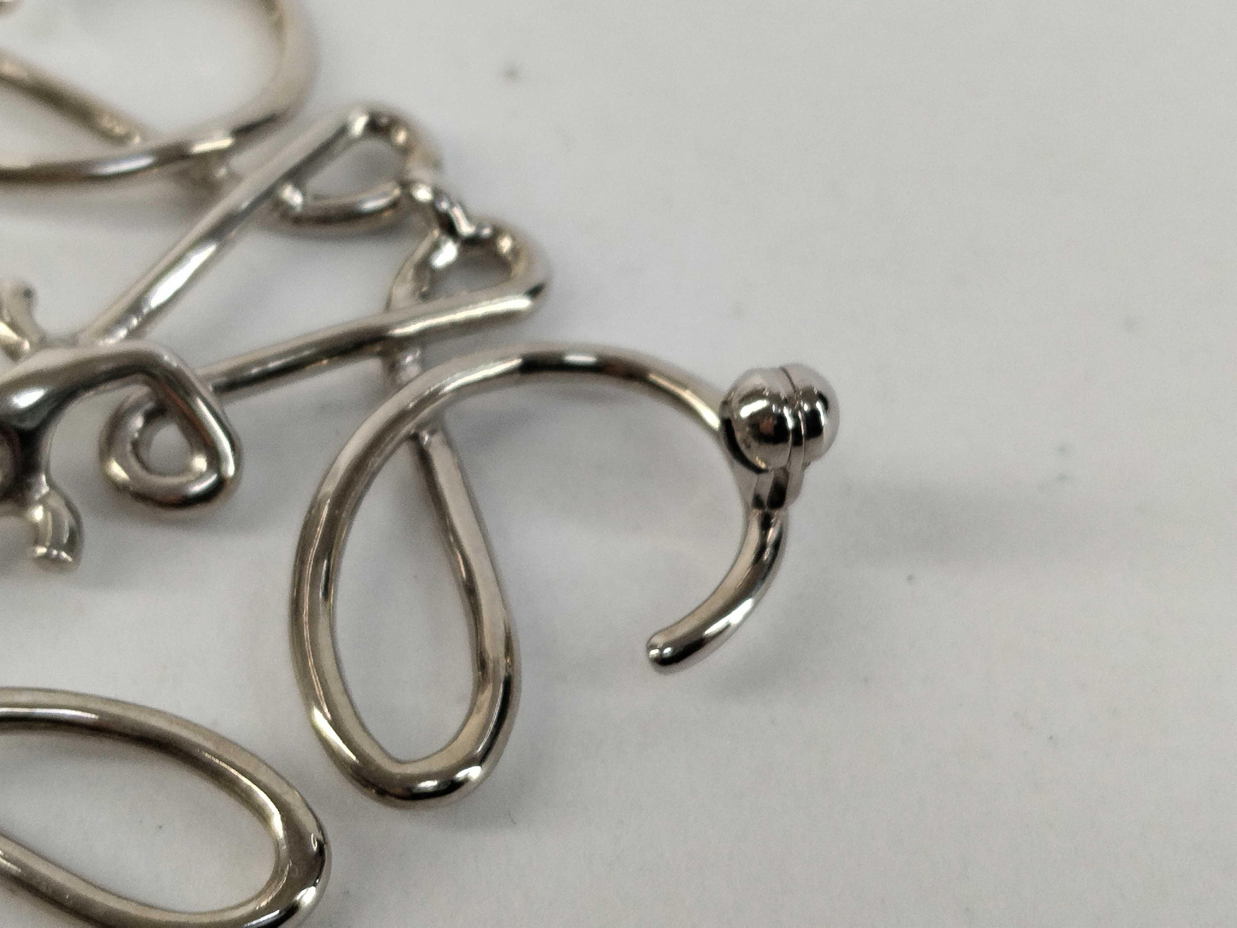 Anagram Silver Brooch with Dust Bag and Box — view 7