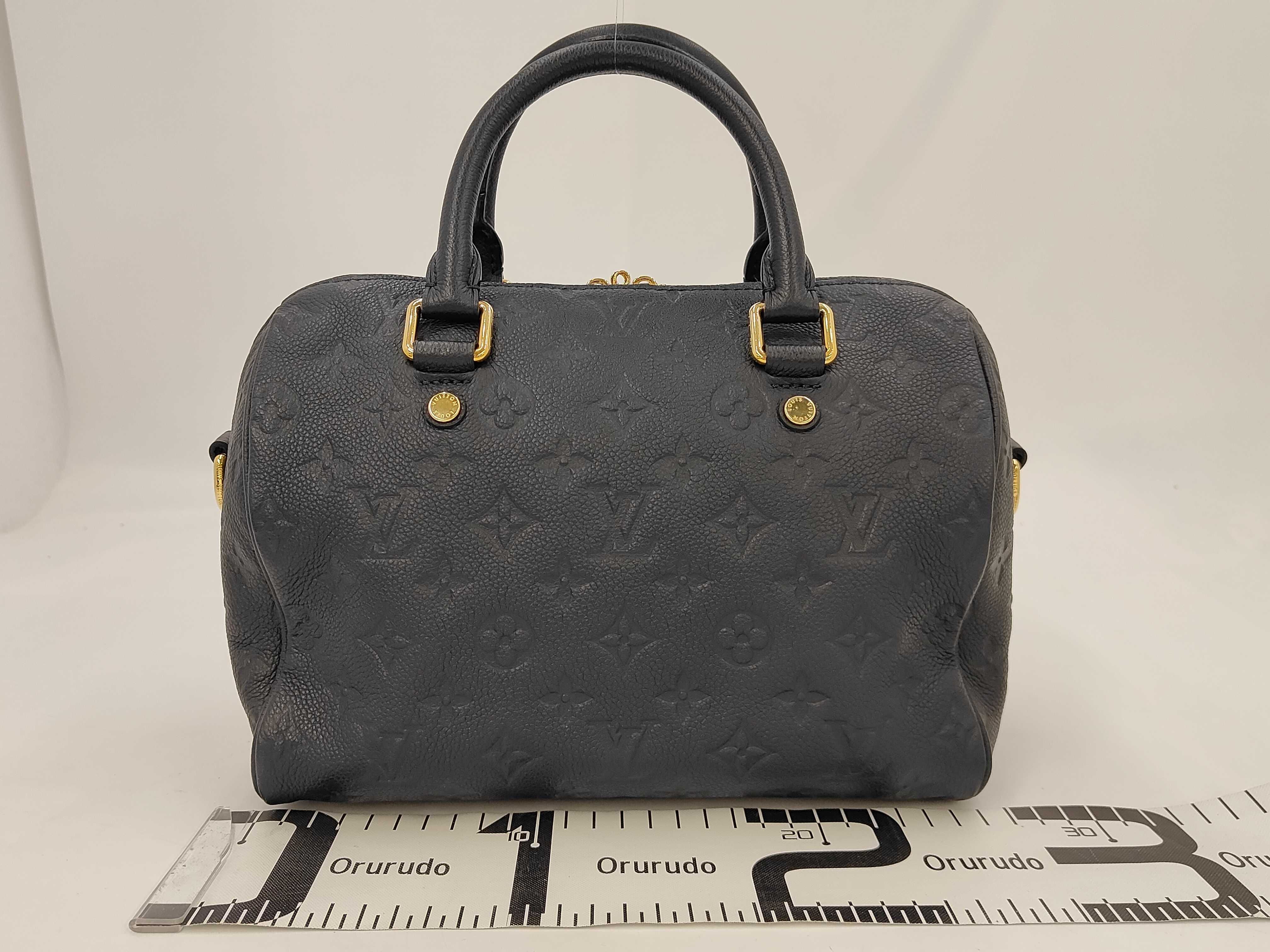 Speedy Bandoulière 25 Monogram Empreinte Leather Boston Bag — view 2