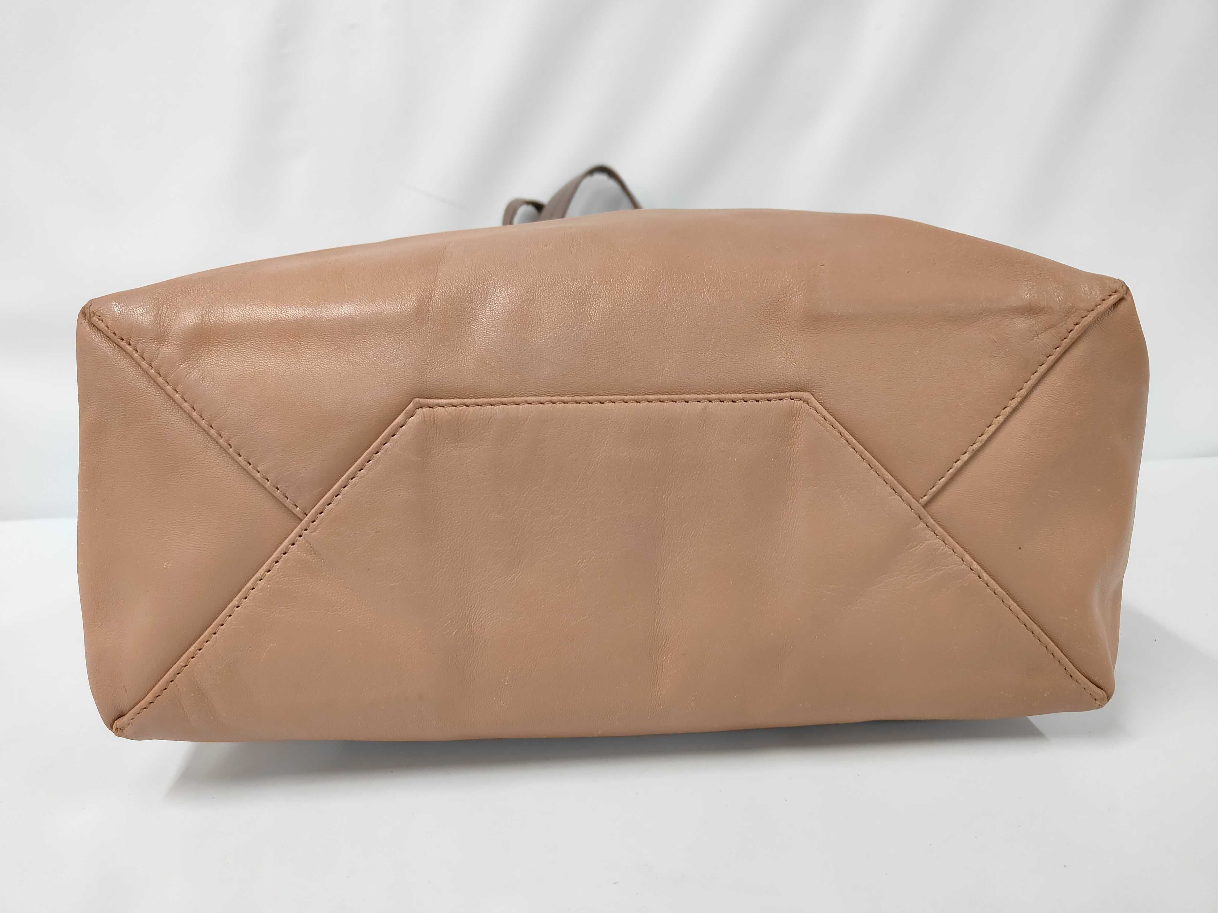Horizontal Cabas Bicolor Handbag Tote Bag — view 3