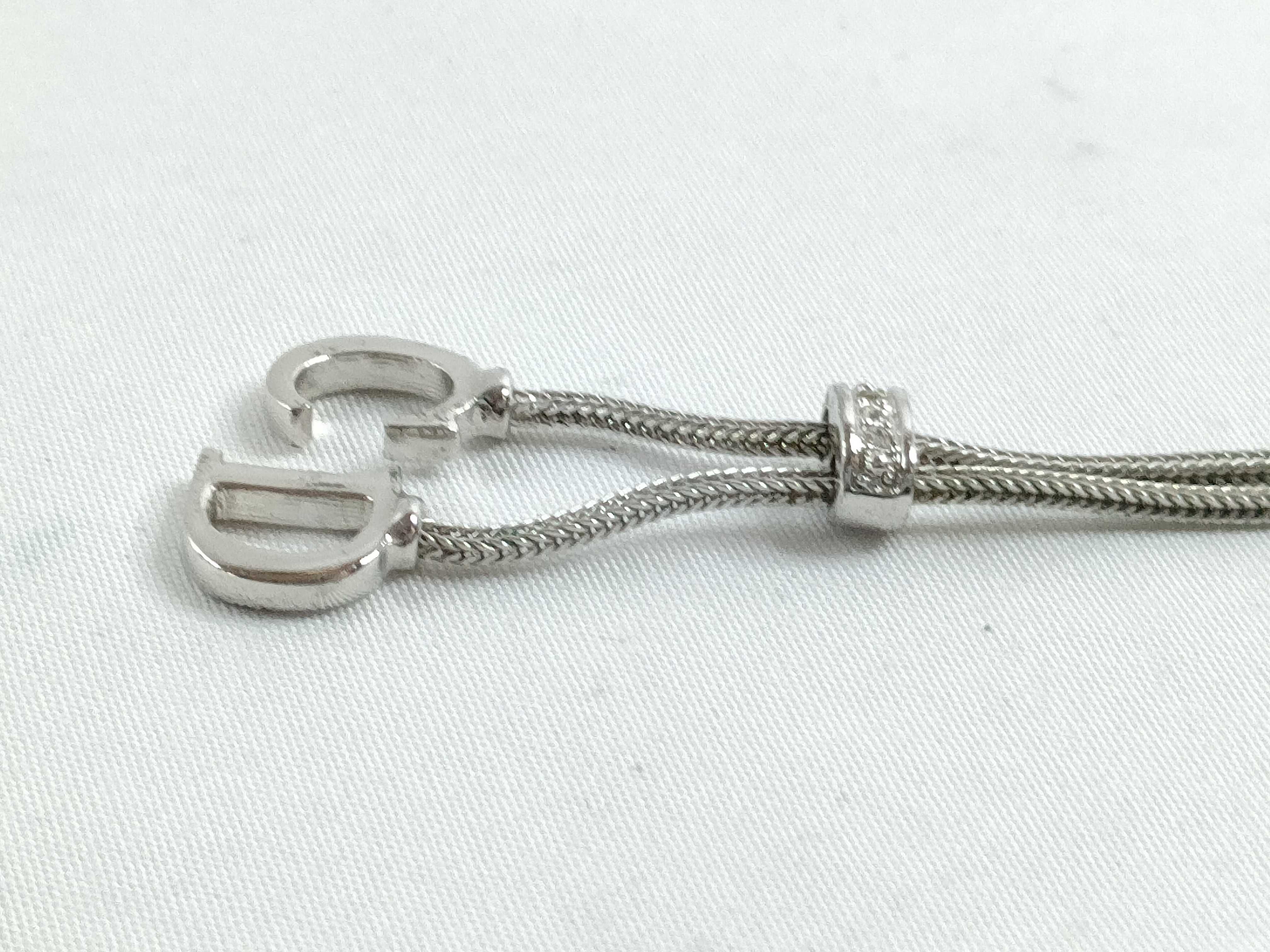 necklace, silver necklace — view 3