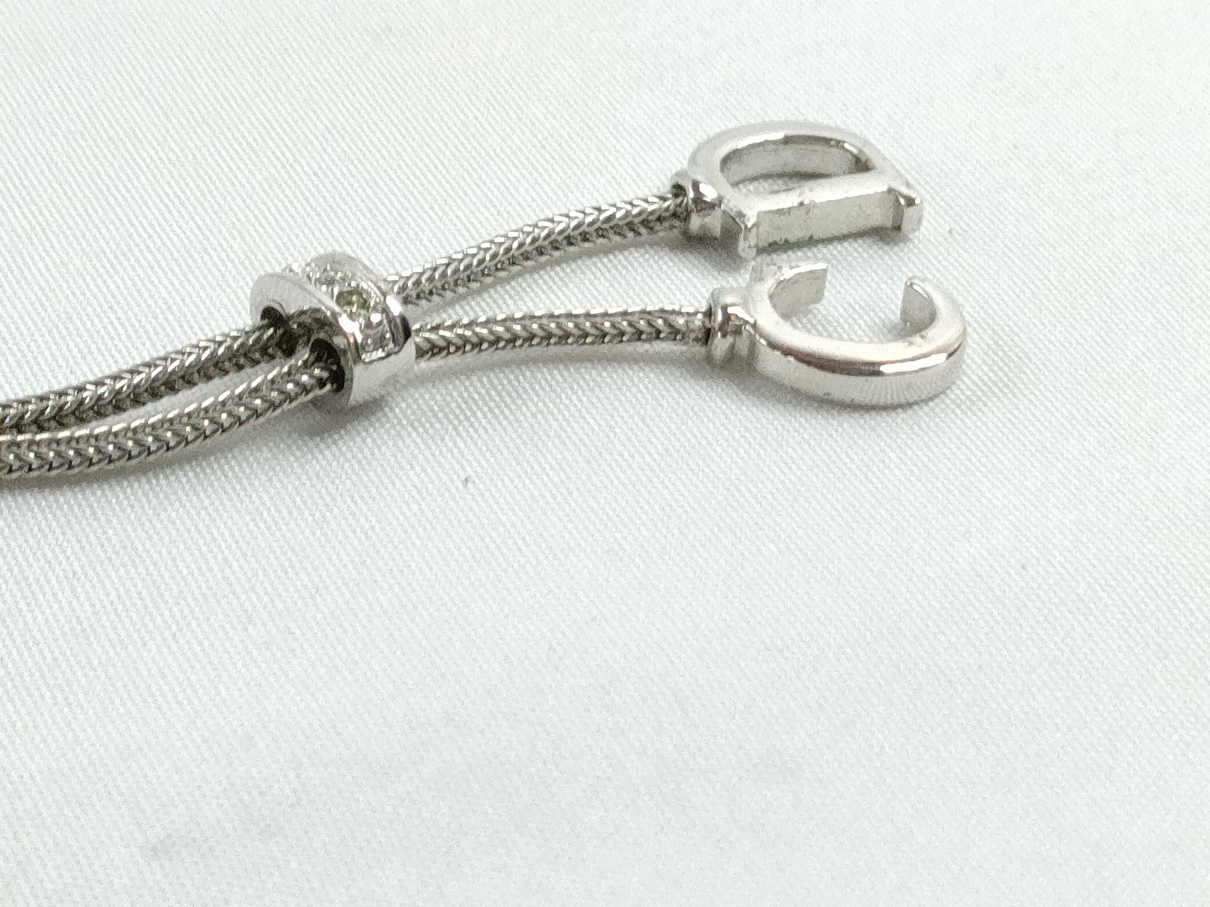 necklace, silver necklace — view 4