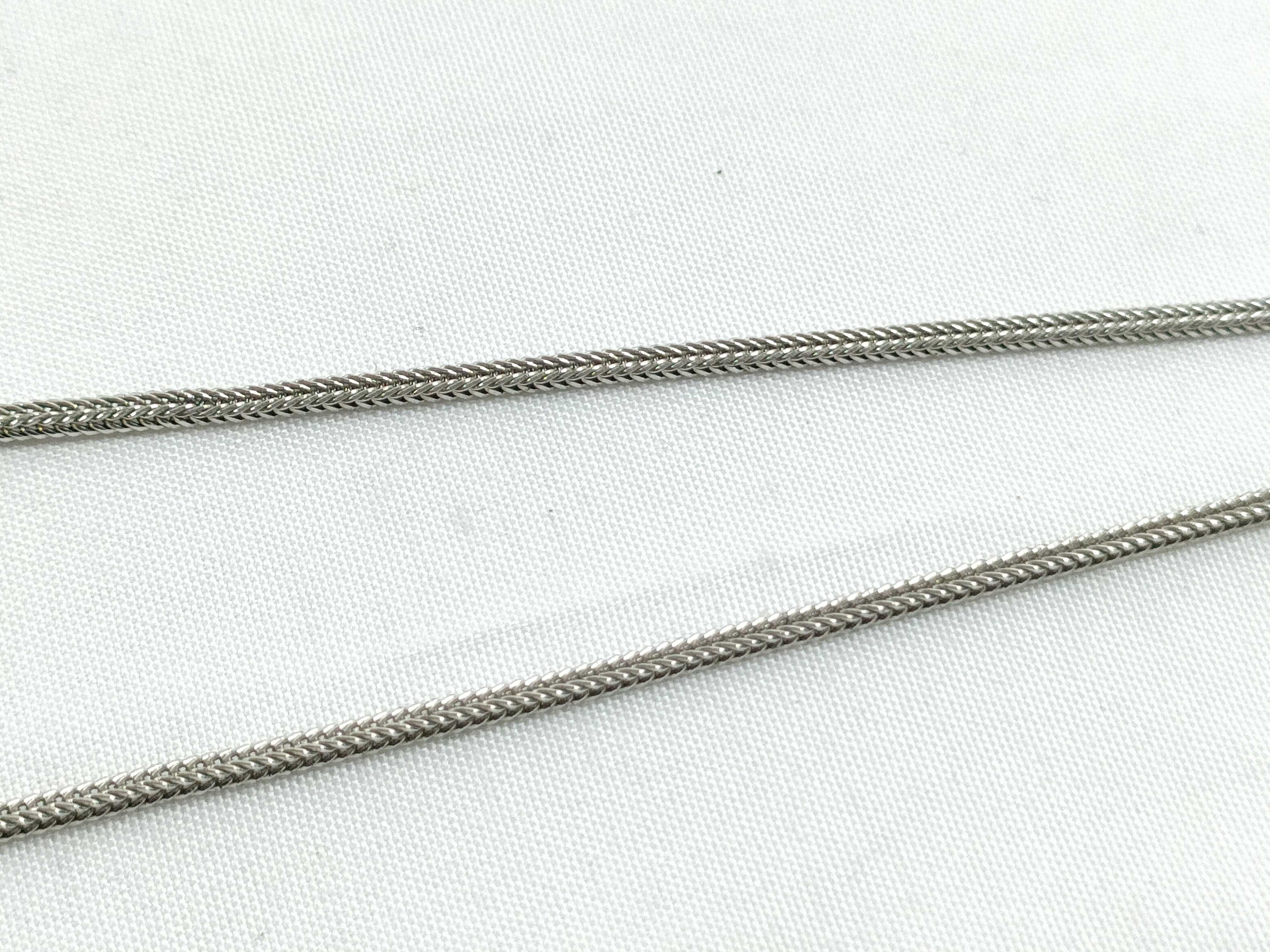 necklace, silver necklace — view 5
