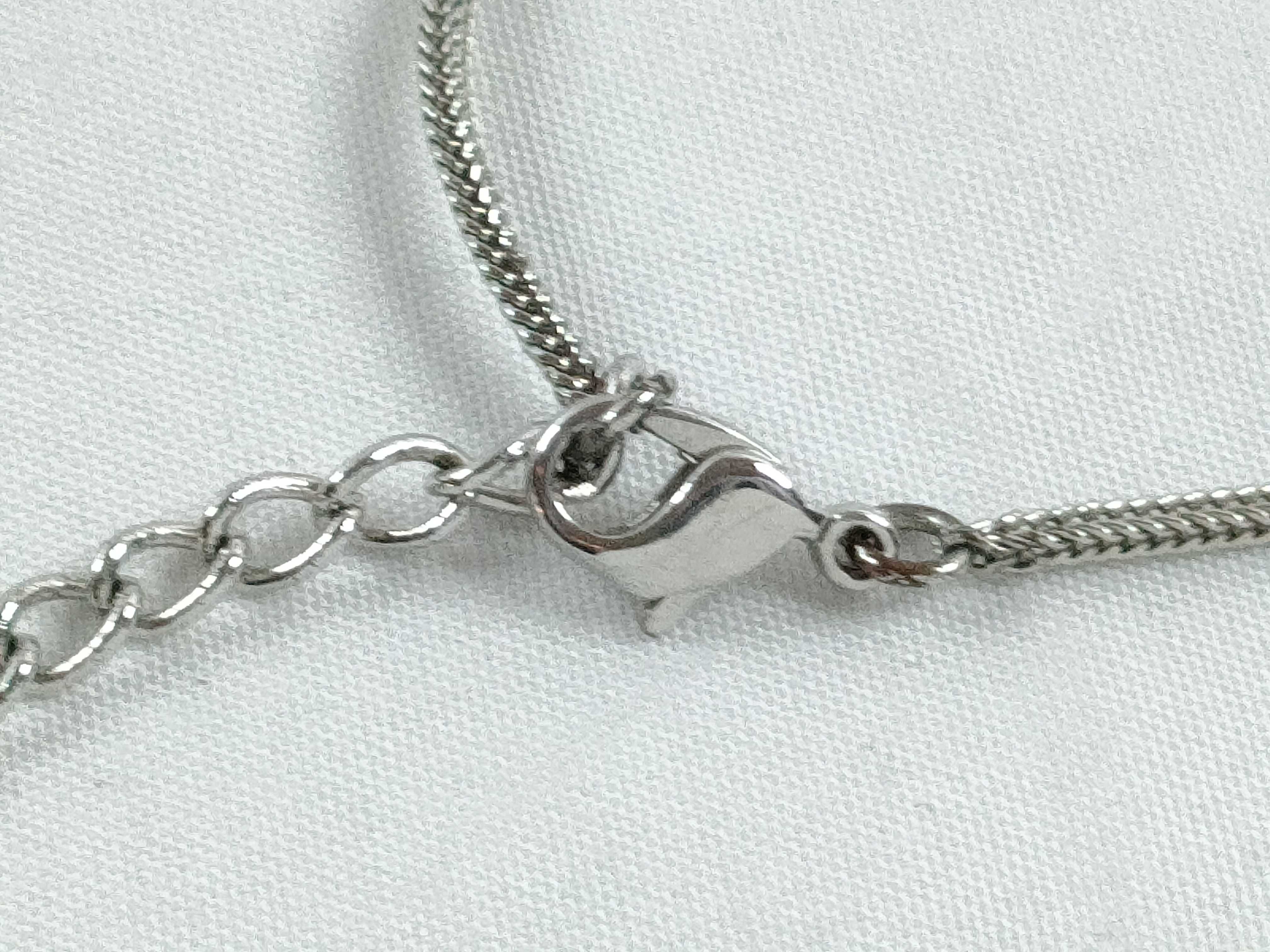 necklace, silver necklace — view 7