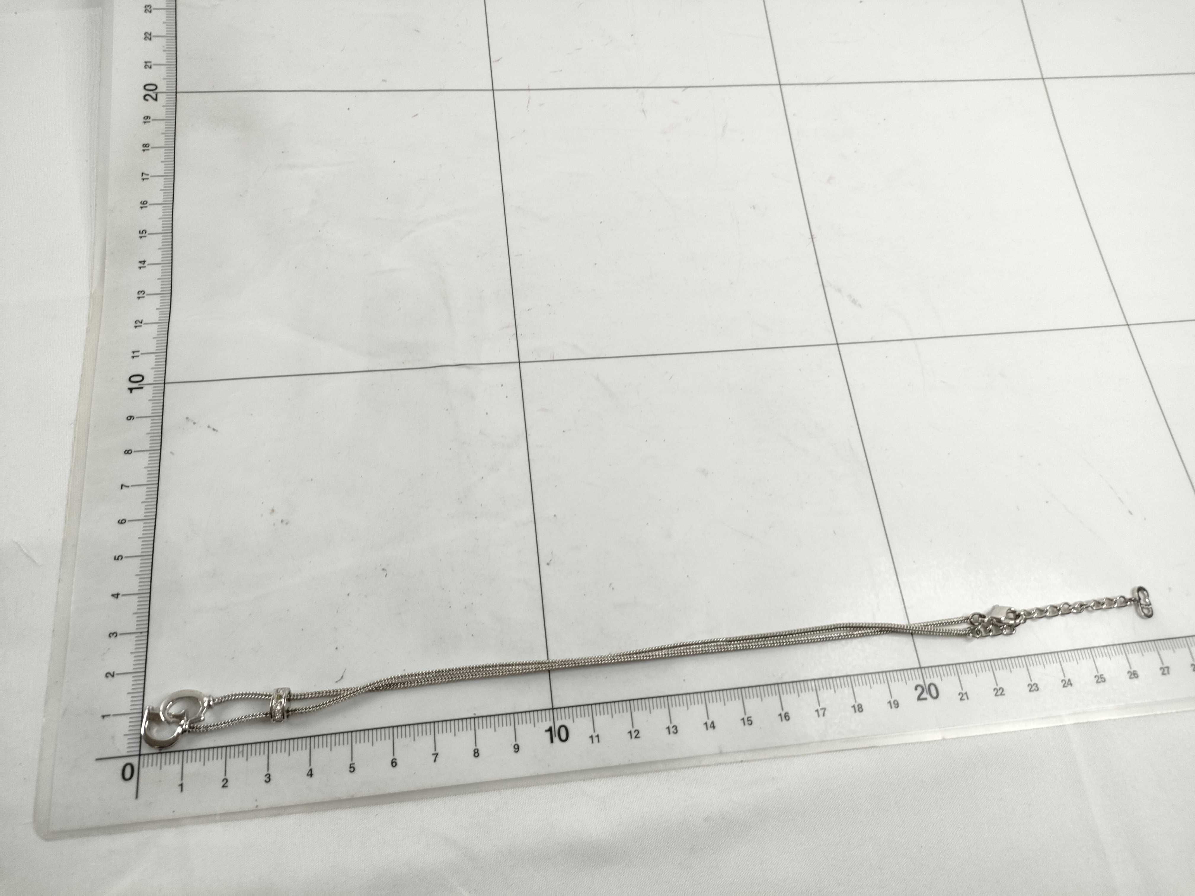 necklace, silver necklace — view 9