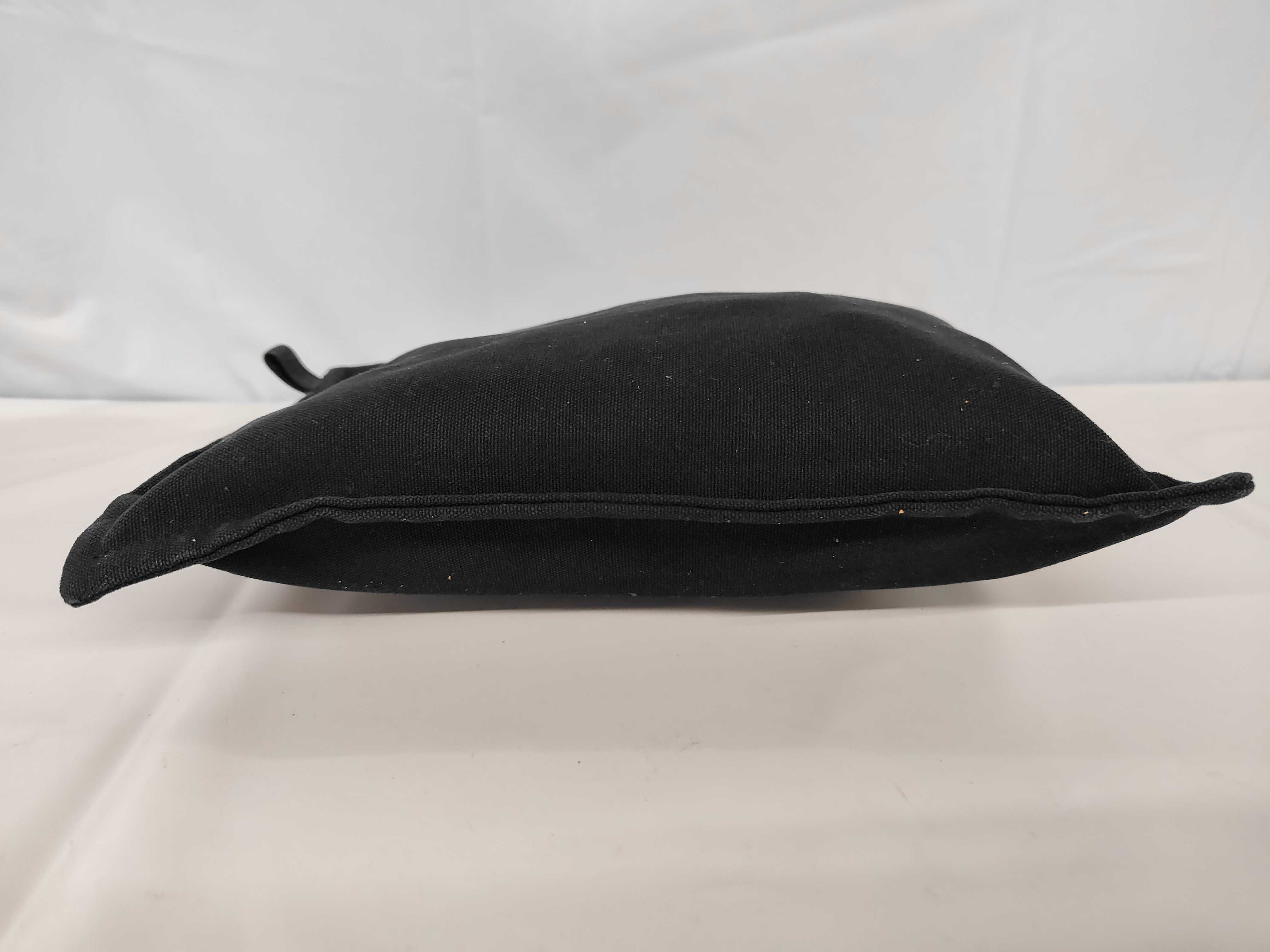 Bora Pouch MM Flat Canvas Clutch Black Pouch — view 4