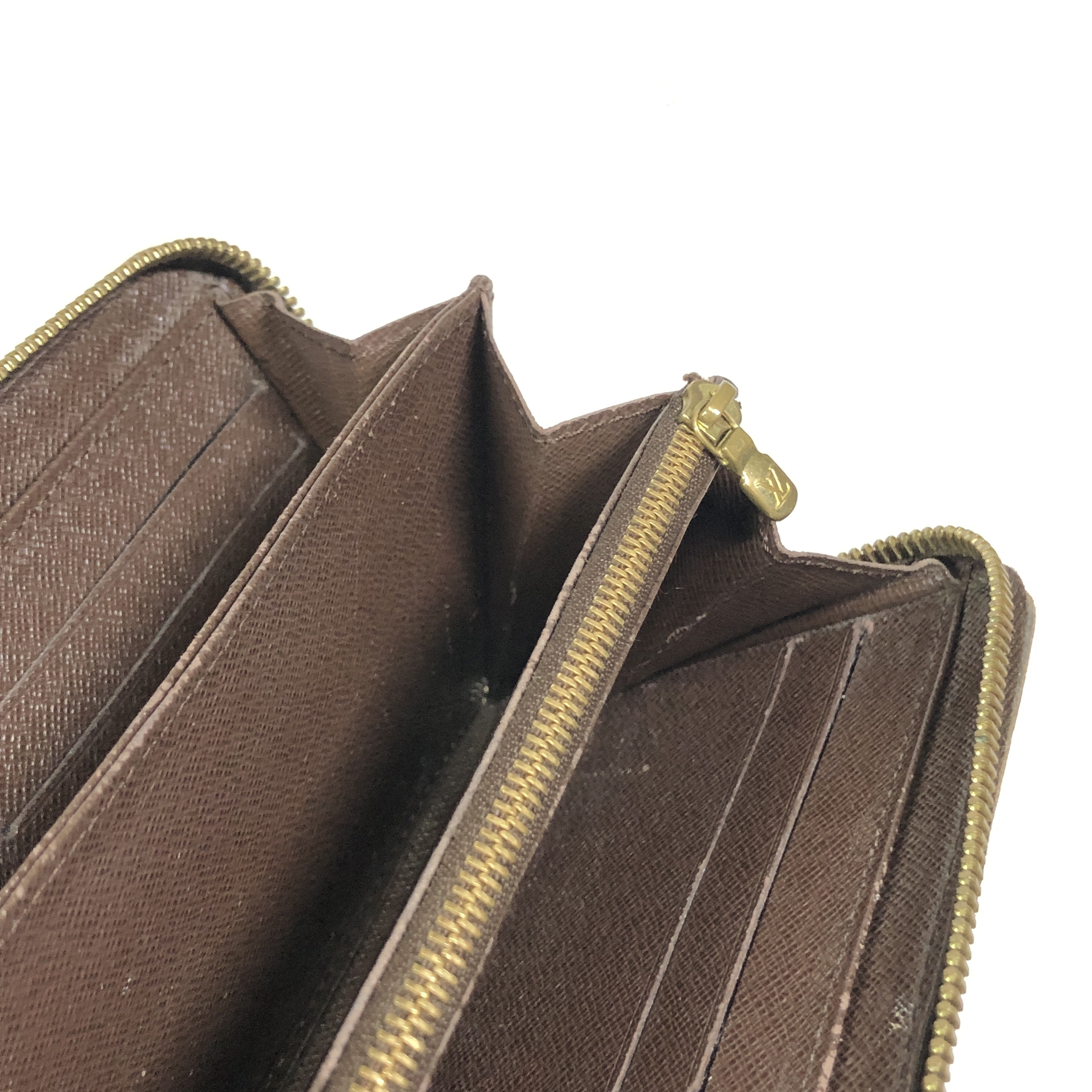 Damier Zippy Wallet Long Wallet N60015 Ebene with Coin Pocket CA3088 Wallet Made in Spain — view 14