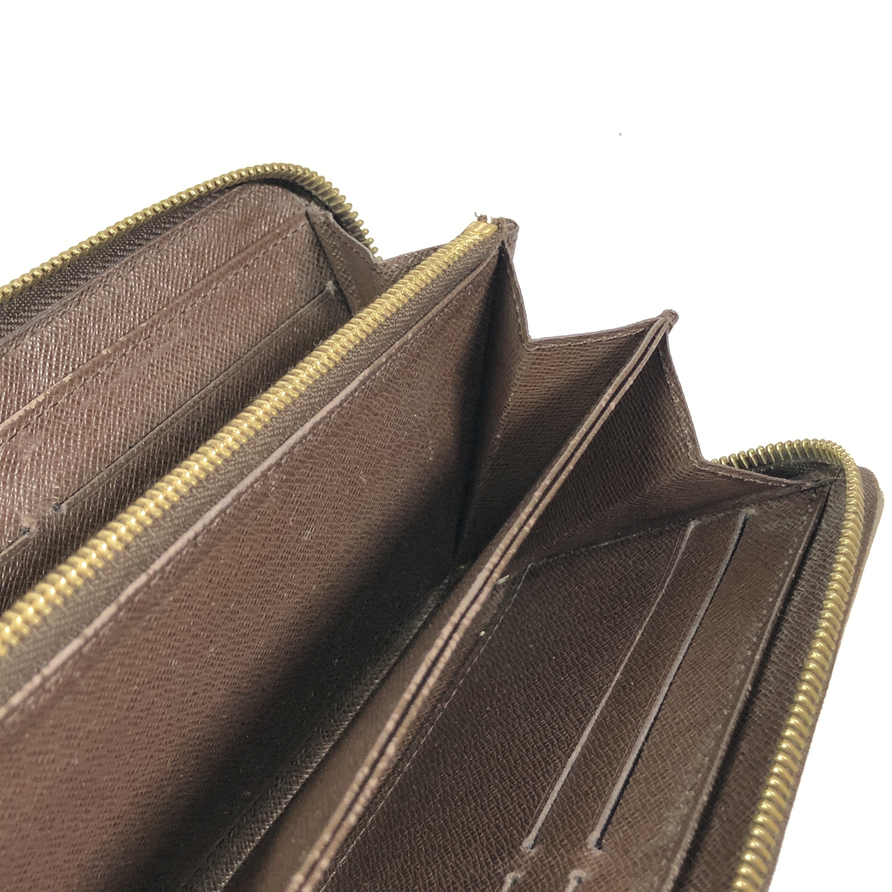 Damier Zippy Wallet Long Wallet N60015 Ebene with Coin Pocket CA3088 Wallet Made in Spain — view 15