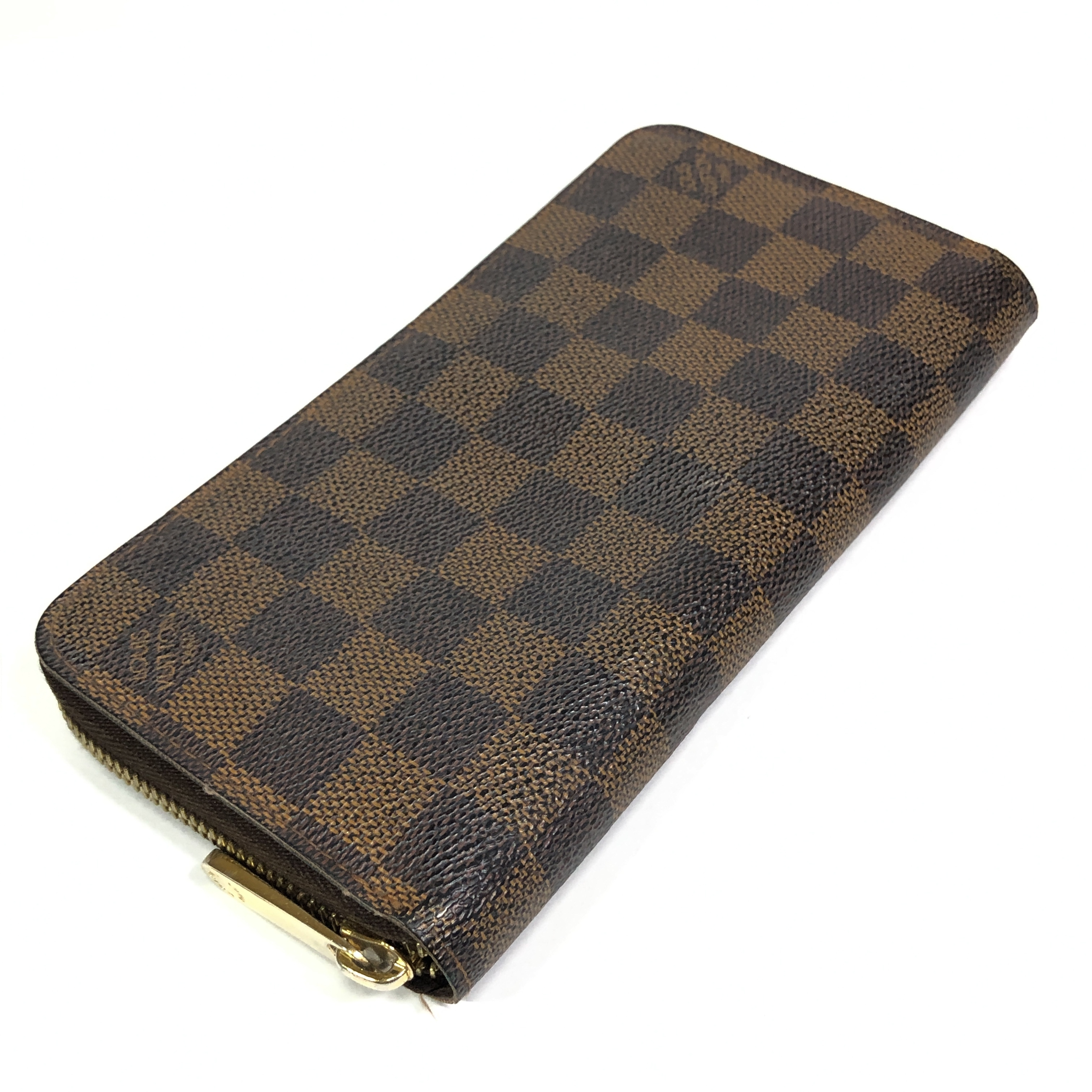 Damier Zippy Wallet Long Wallet N60015 Ebene with Coin Pocket CA3088 Wallet Made in Spain — view 6