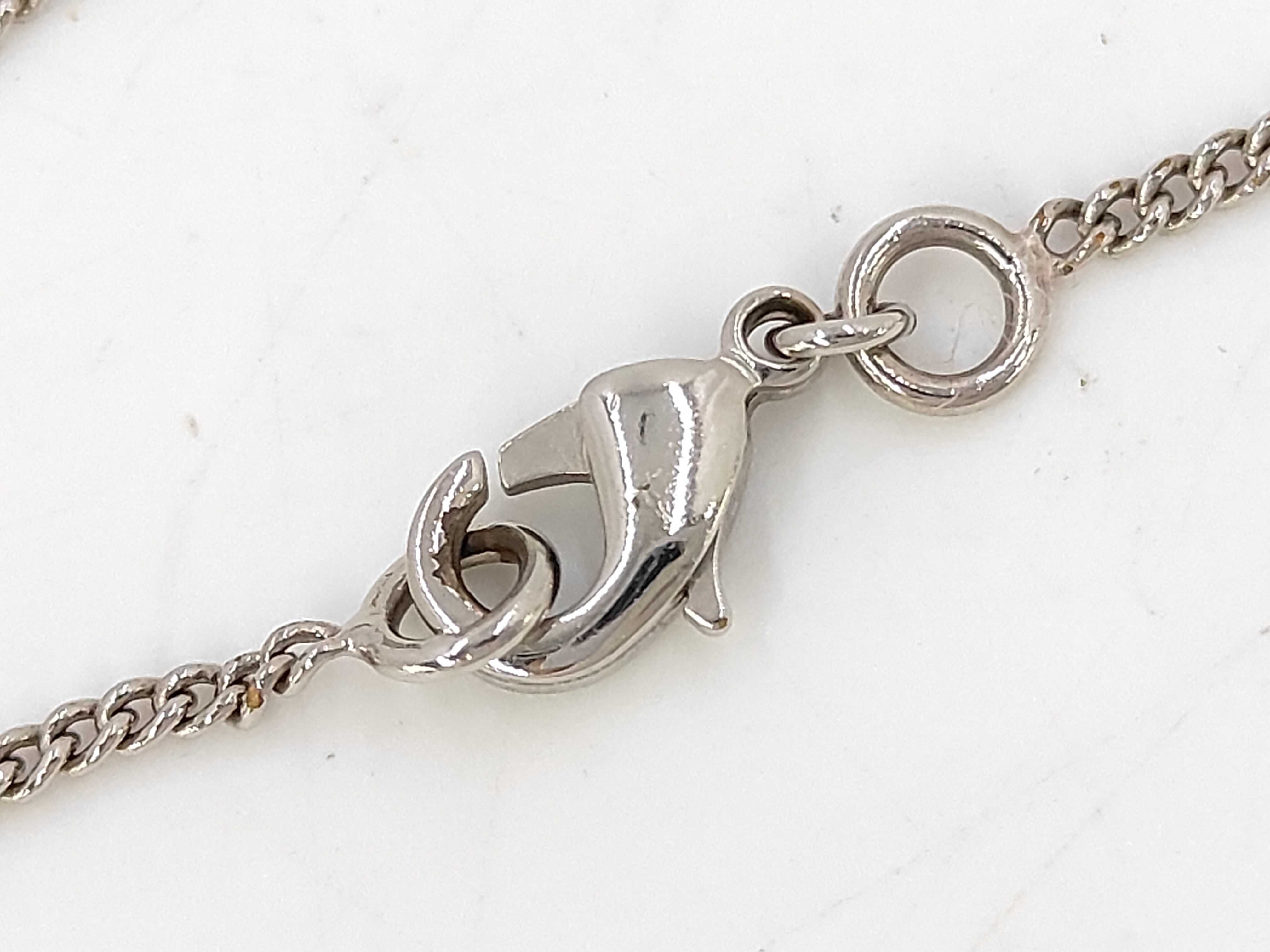 Coco Stone Silver Necklace — view 4
