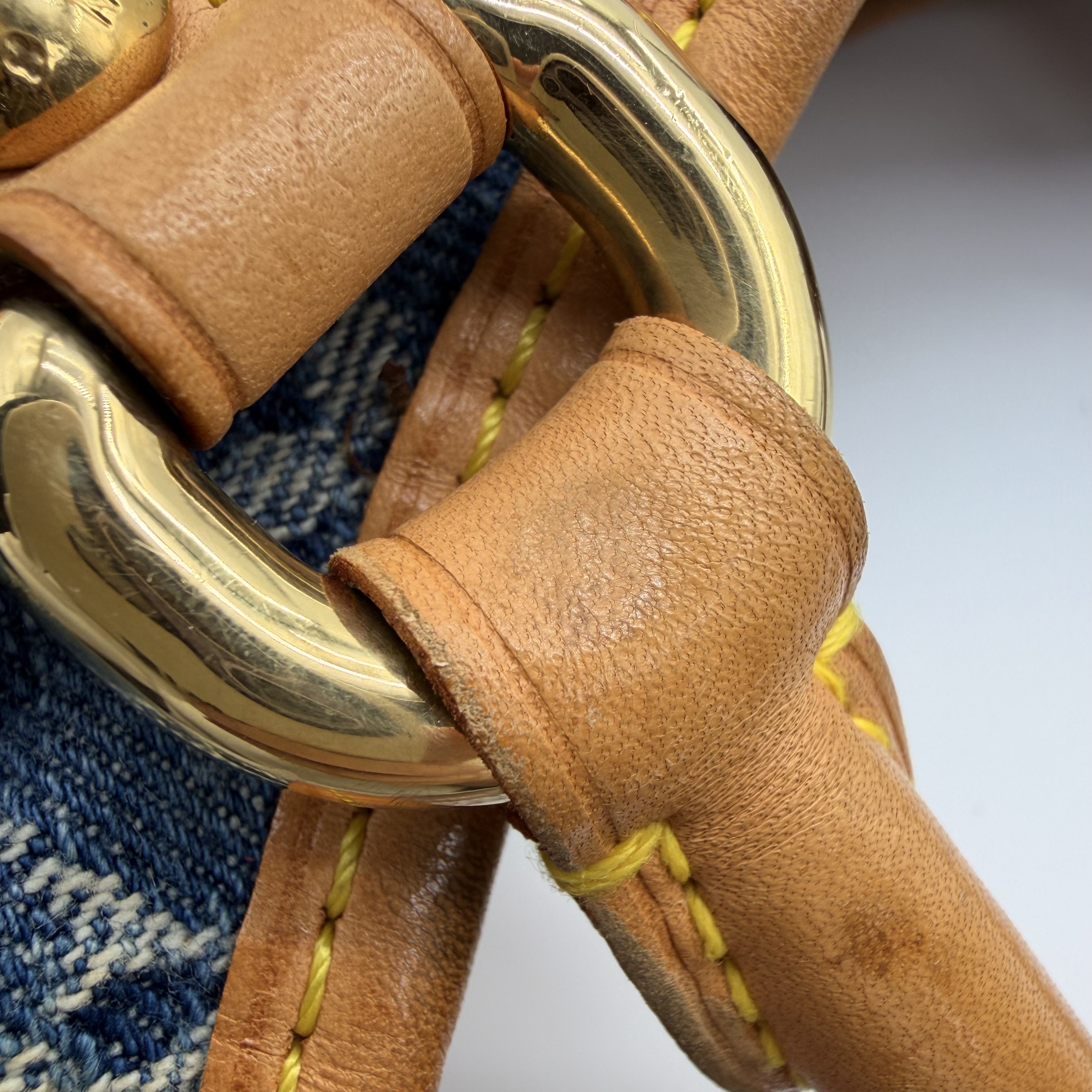 【*Shipped from: China*】LOUIS VUITTON Baggy Denim Handbag — view 10